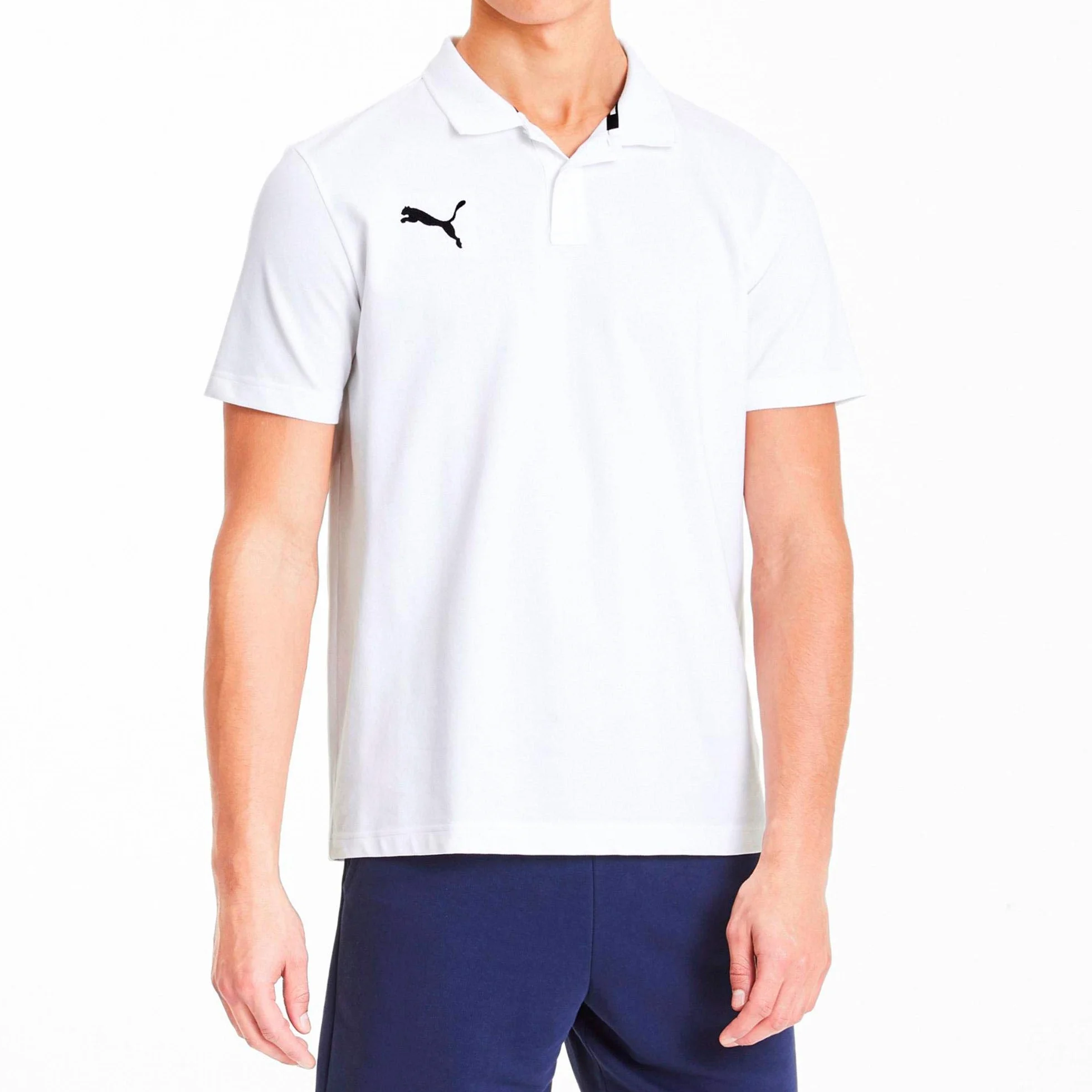 PUMA Teamgoal 23 Casuals Polo Koszulka Polo Mężczyźni, Biały, XXL