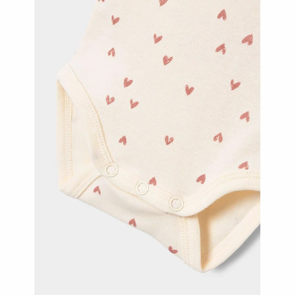 NBFBODY 2P LS masło kremowe serca NOOS, Buttercream, 86 cm