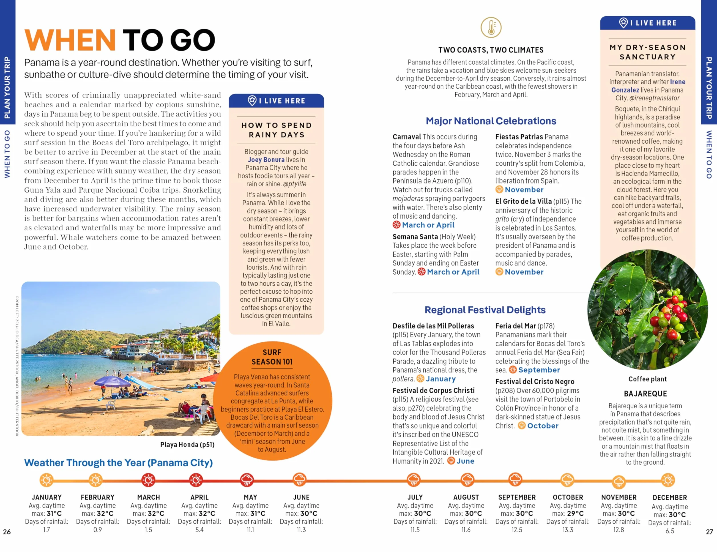 Panama 11ed -anglais-: Plan the Trip of a Lifetime | Detailed Itineraries & Maps | Insider Tips | Covers Panama City, Bocas del Toro, Darien and more