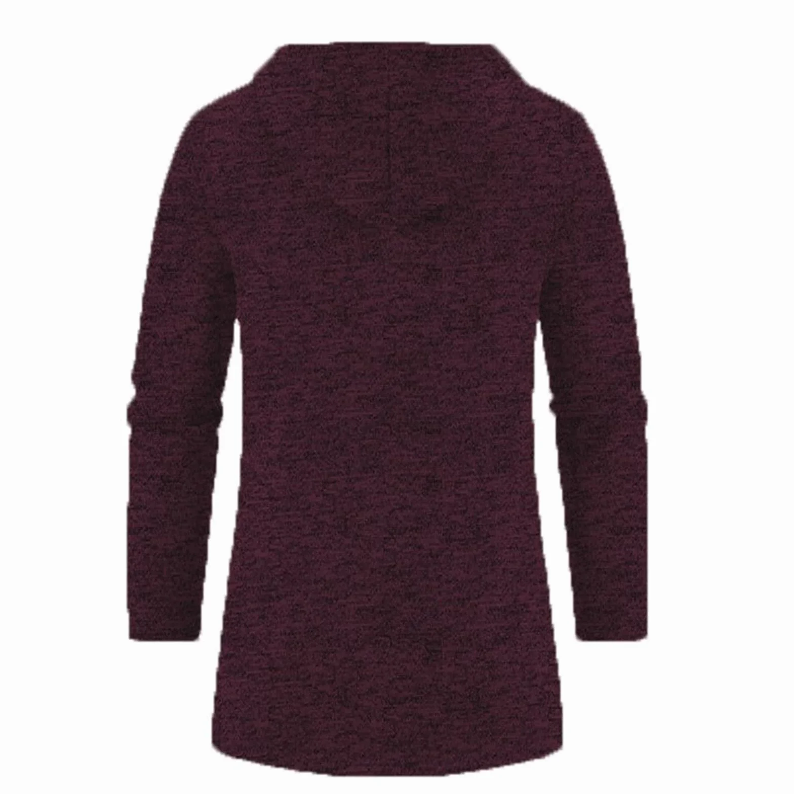Męski slim fit polar ciepły długi płaszcz z kapturem, jesień i zima na co dzień modny zamek błyskawiczny z długim rękawem kardigan z kieszenią luźny na zewnątrz wygodna kurtka sportowa topy