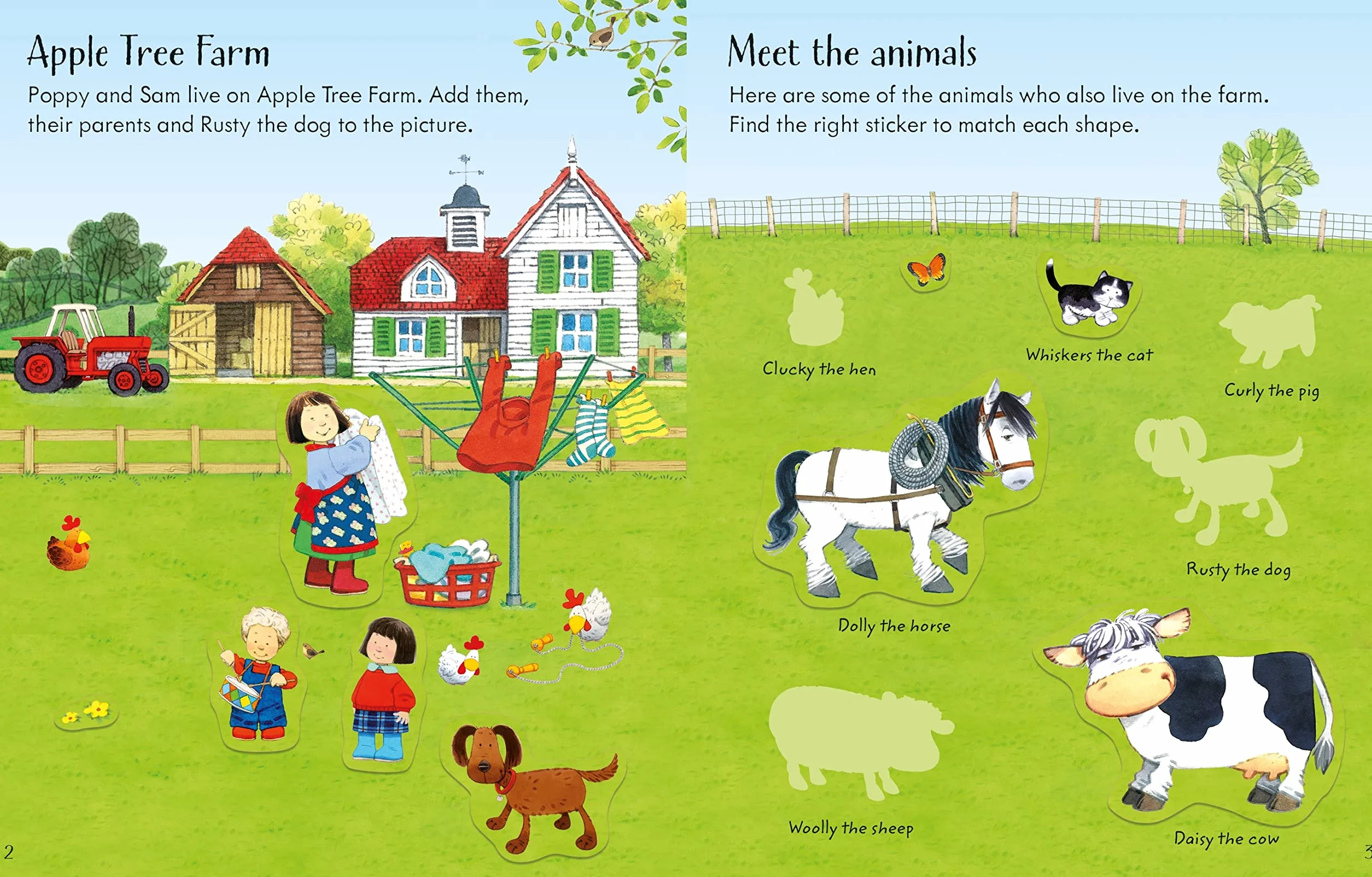 Poppy and Sam's Animals Sticker Book (Farmyard Tales Poppy and Sam): 1