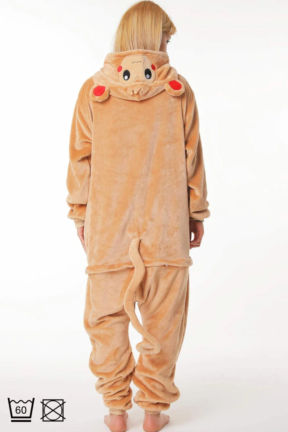 corimori 1852 (10+ wzorów) jednoczęściowy kombinezon zimowy z kapturem Kigurumi dorośli