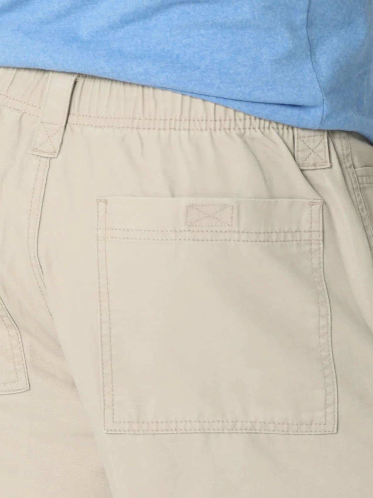 Wrangler Authentics Authentics męskie szorty turystyczne - Duże i wysokie spodenki turystyczne Mężczyźni