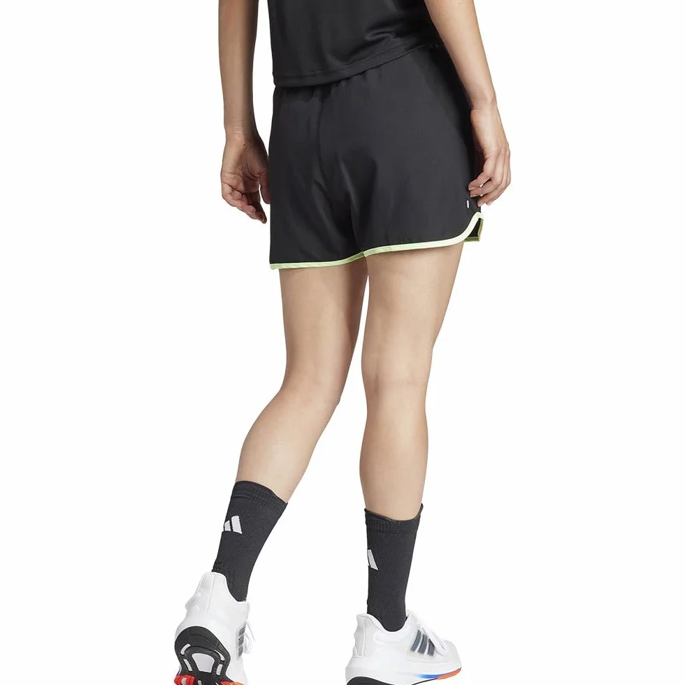 adidas Damskie szorty Run It, XL, 3 cale czarne, Czarny, XL