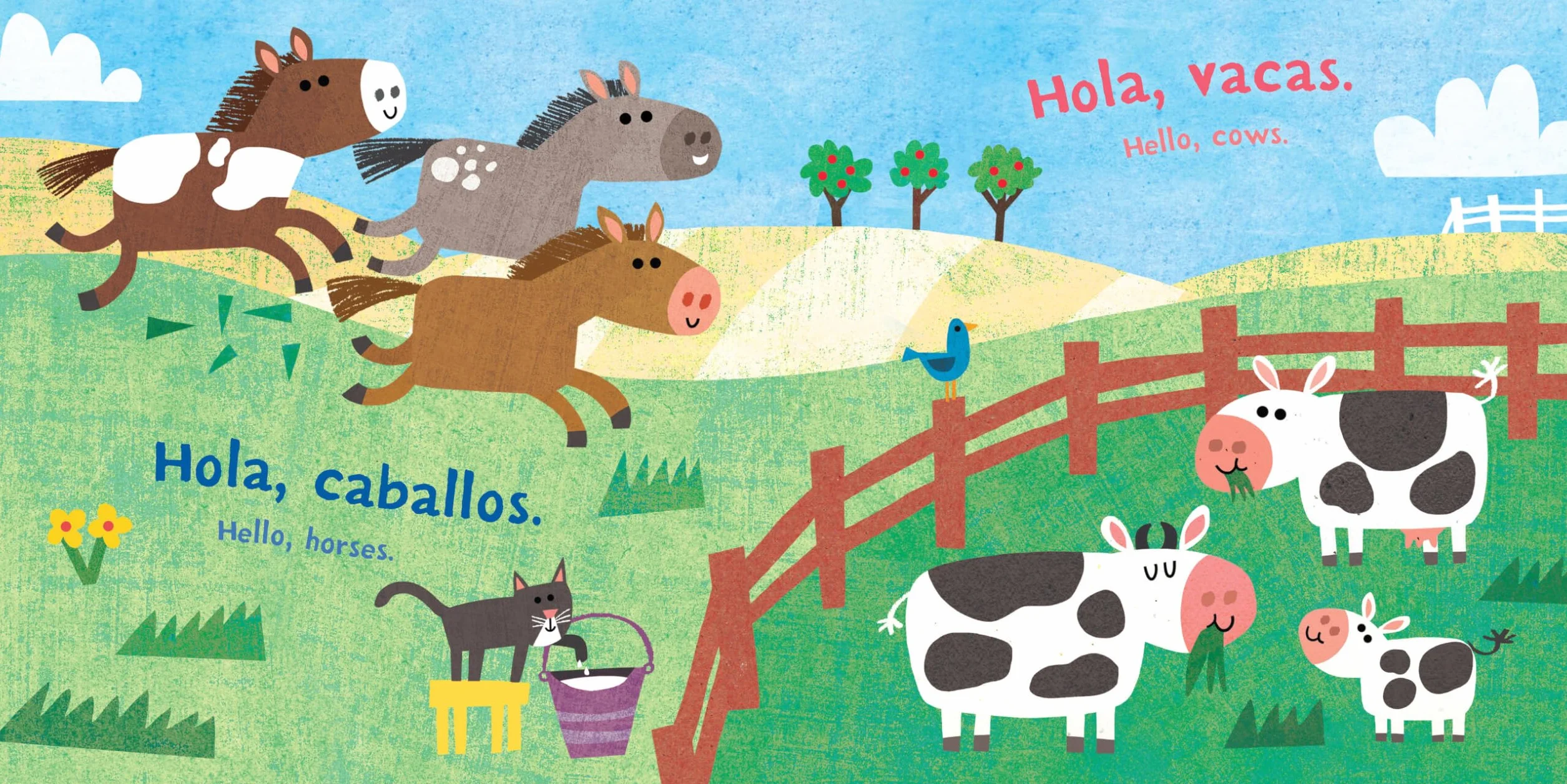 Indestructibles: ¡Hola, Granja! / Hello, Farm!: Chew Proof - Rip Proof - Nontoxic - 100% Washable (Book for Babies, Newborn Books, Safe to Chew)
