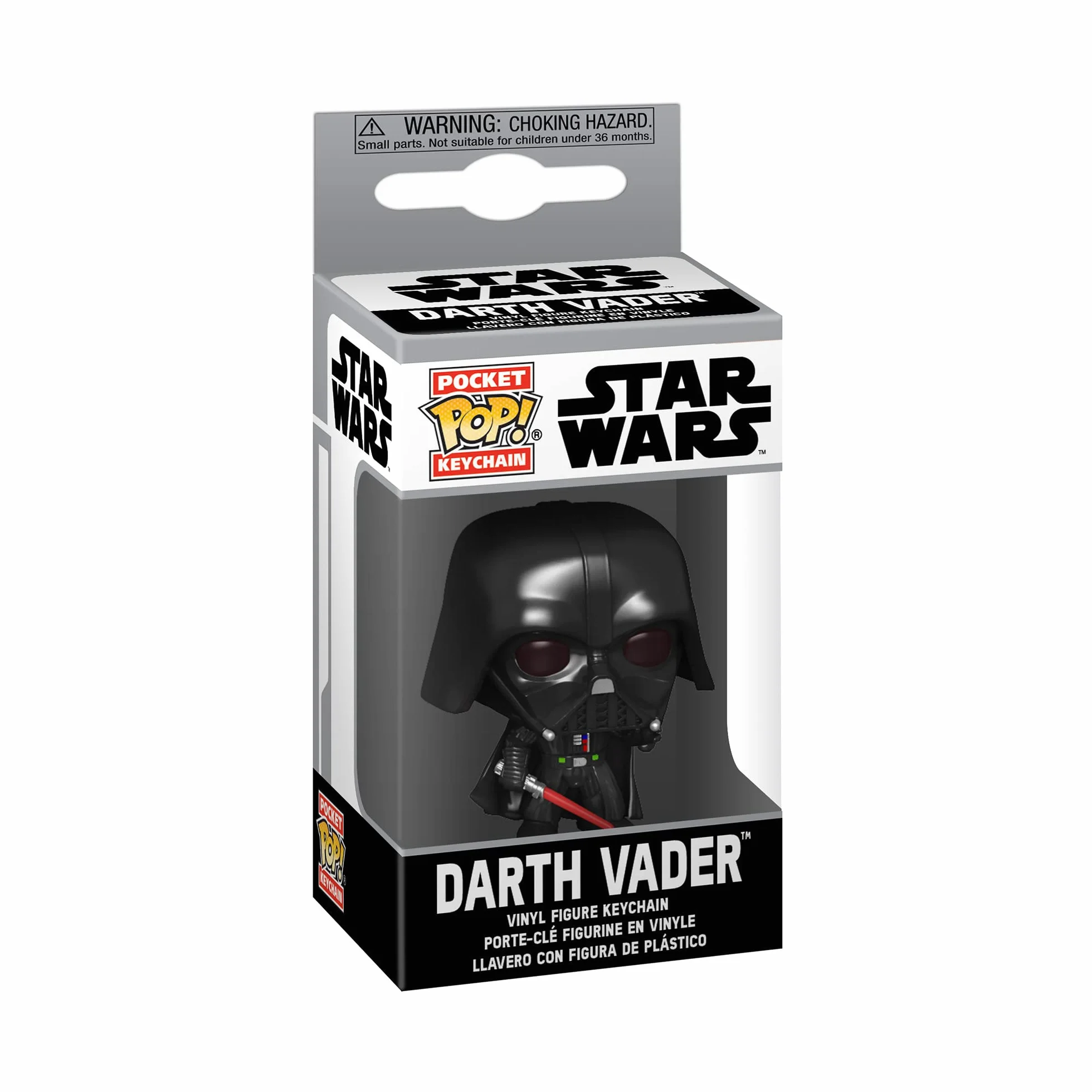 Funko POP! Keychain: Star Wars - Darth Vader Nowatorski brelok do kluczy - Kolekcjonerska mini figurka - Wypełniacz do pończoch - Pomysł na prezent - Oficjalny towar - Fani filmów - Dekoracja plecaka
