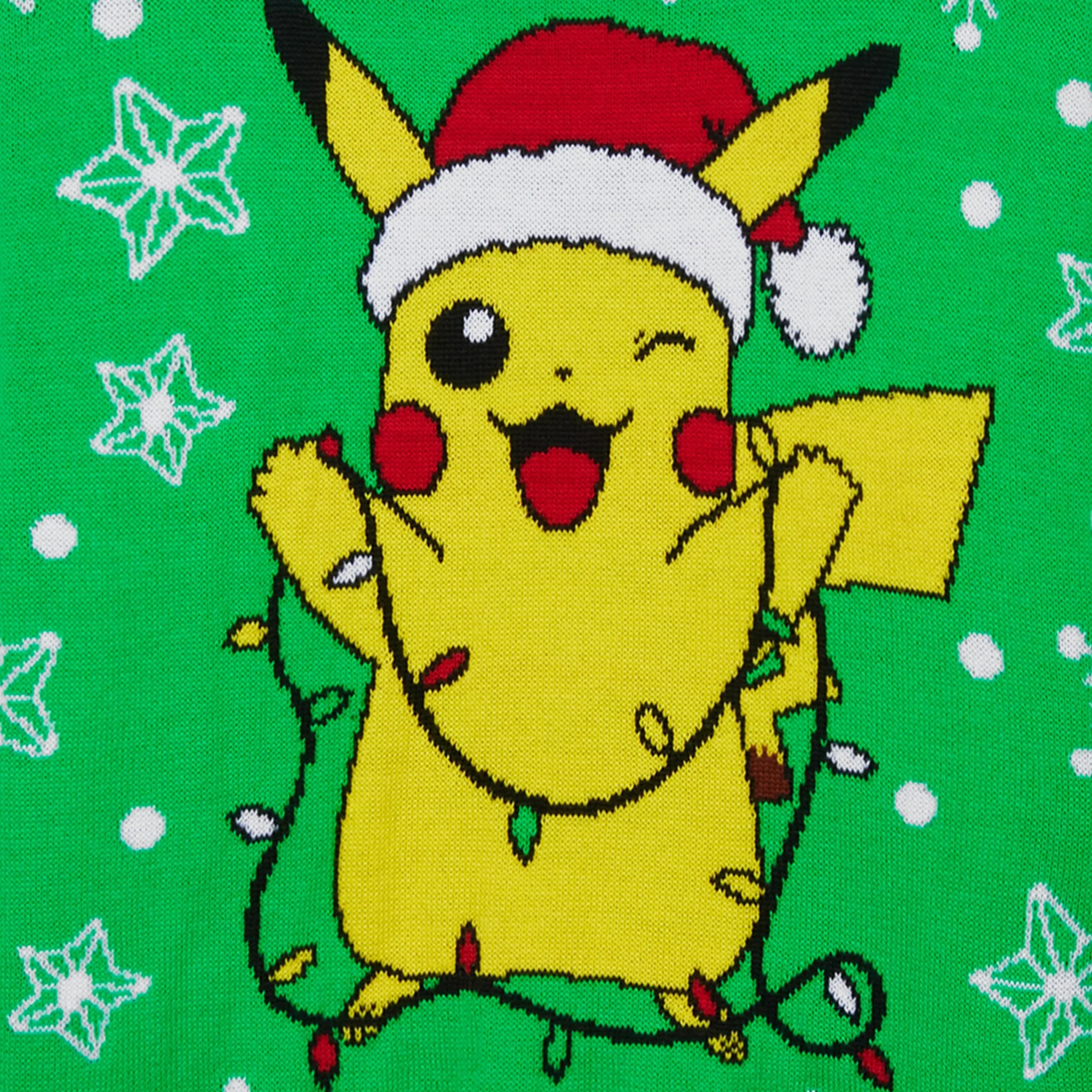 Pokemon Christmas Jumper Kids Teenagers - Swiąteczny Sweter Swiąteczny - Oficjalny Towar 4-14 Lat - Prezenty dla Chłopców
