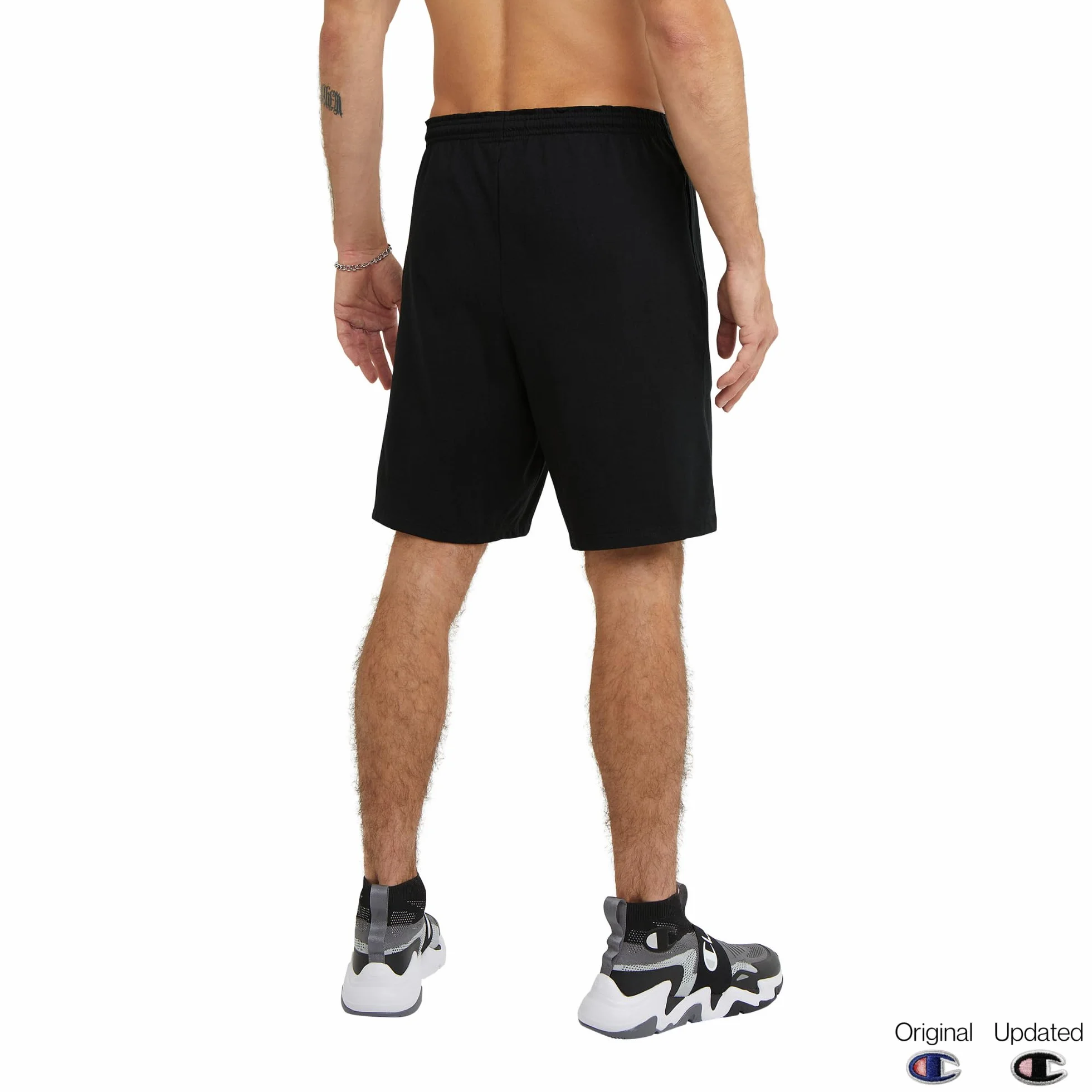 Champion Krótkie Spodenki Z Dżerseju Z Kieszeniami - Shorty Mężczyźni