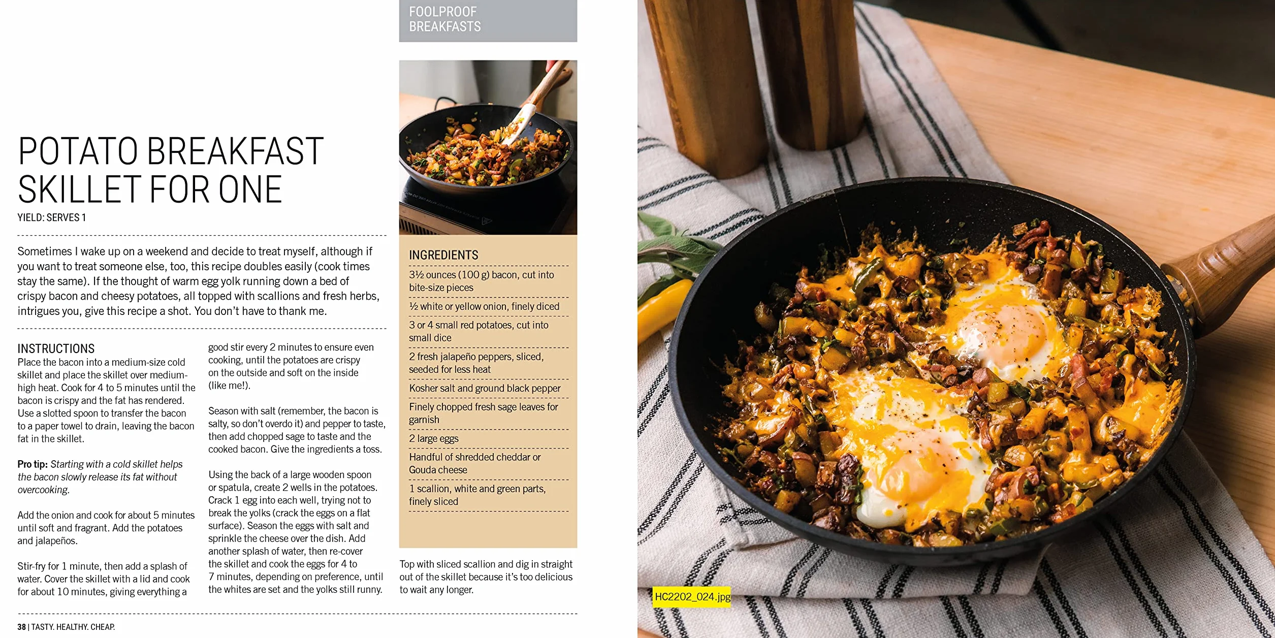 Tasty. Healthy. Cheap.: Budget-Friendly Recipes with Exciting Flavors