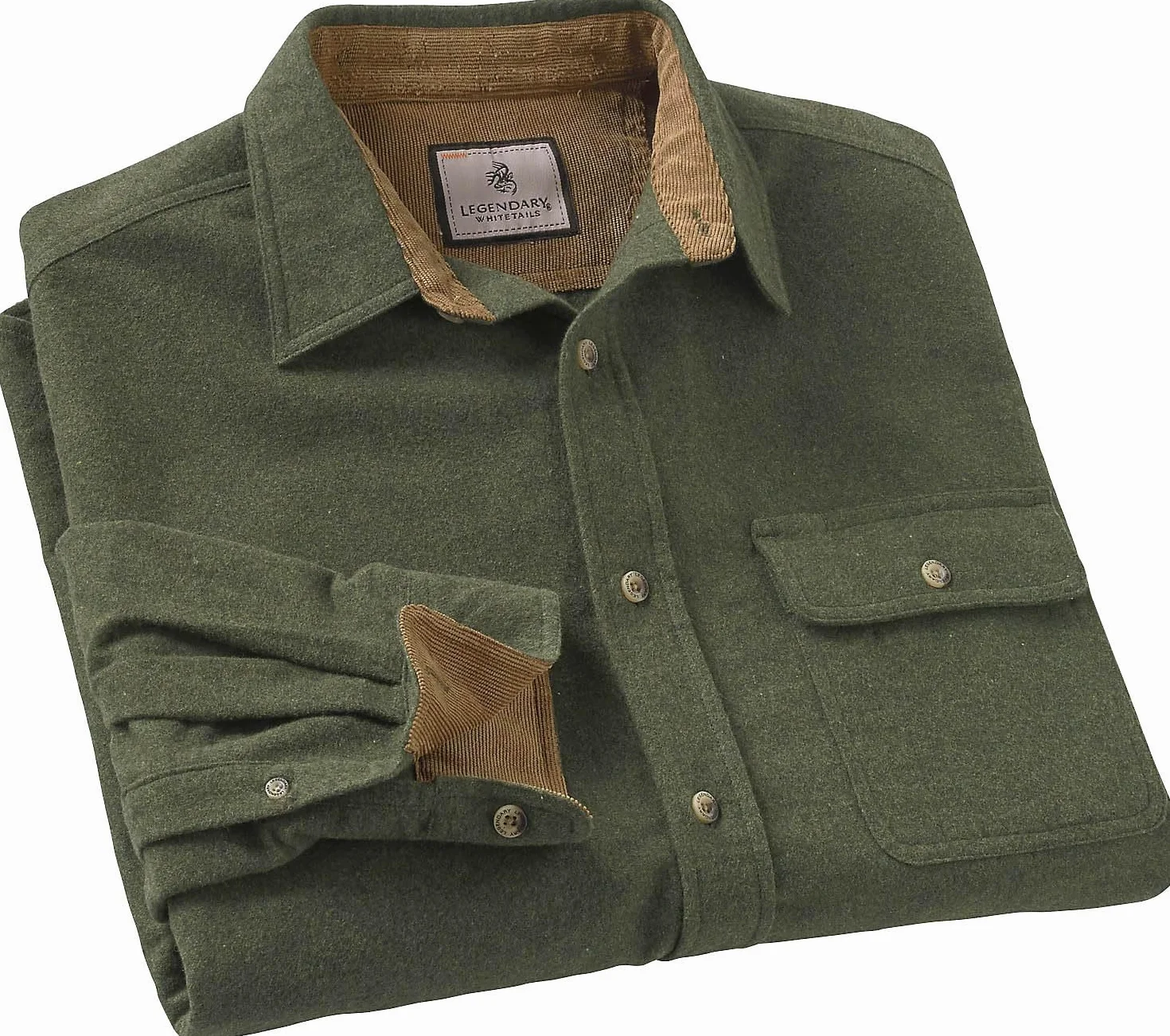 Legendary Whitetails Długi rękaw męski Buck Camp Flannel Shirt