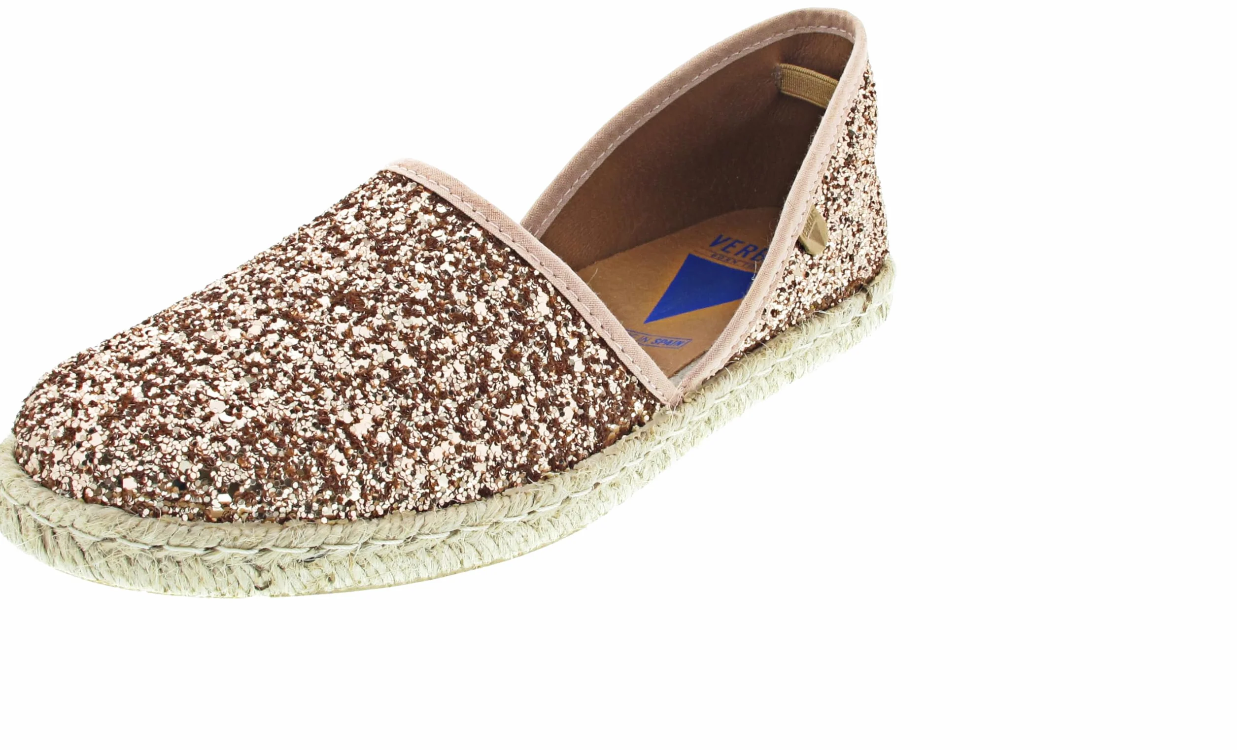VERBENAS Adult Carmen Glitter różowy, New Rosia, 39 eu