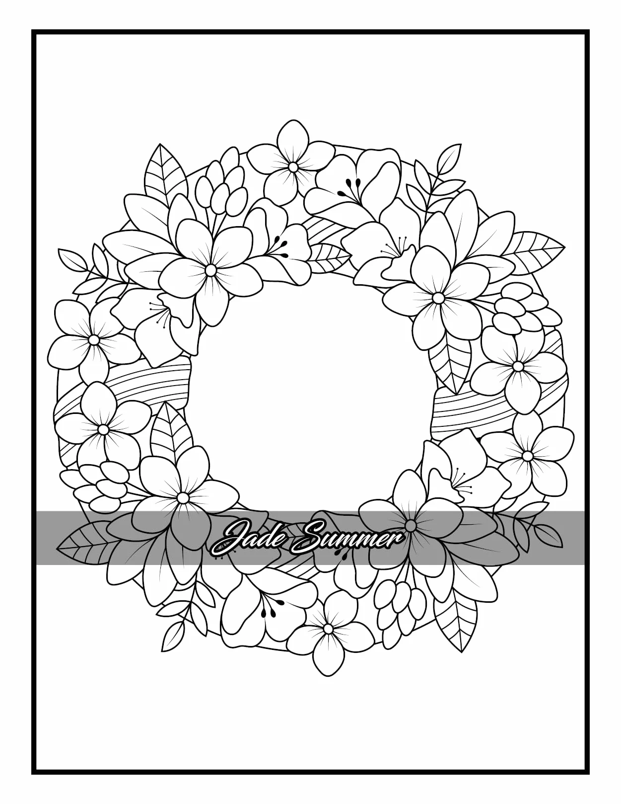 100 Flowers: Adult Coloring Book with Bouquets, Wreaths, Swirls, Patterns, Decorations