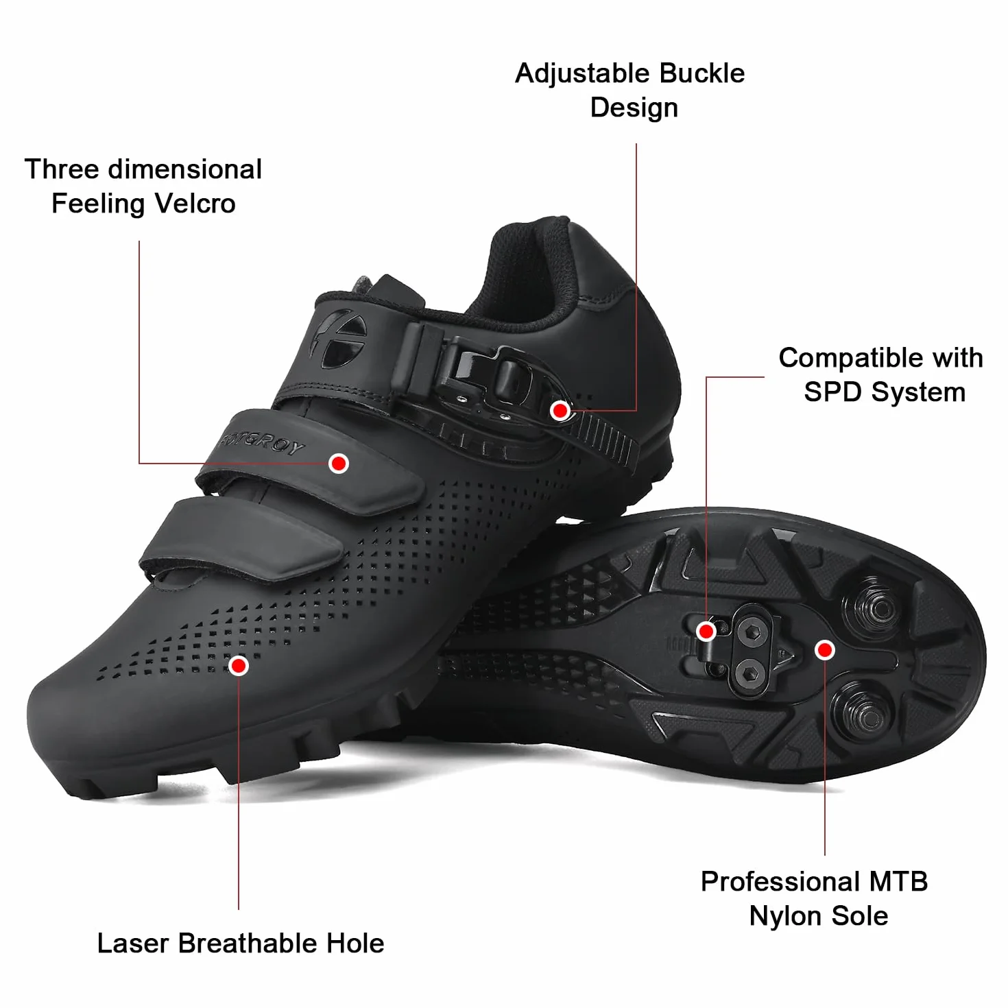 Męskie buty do roweru górskiego, damskie, buty MTB, buty do treningu domowego, kompatybilne z Shimano SPD 2, pedały z kolkami, buty do sportów rowerowych, dla mężczyzn i kobiet, do użytku wewnątrz