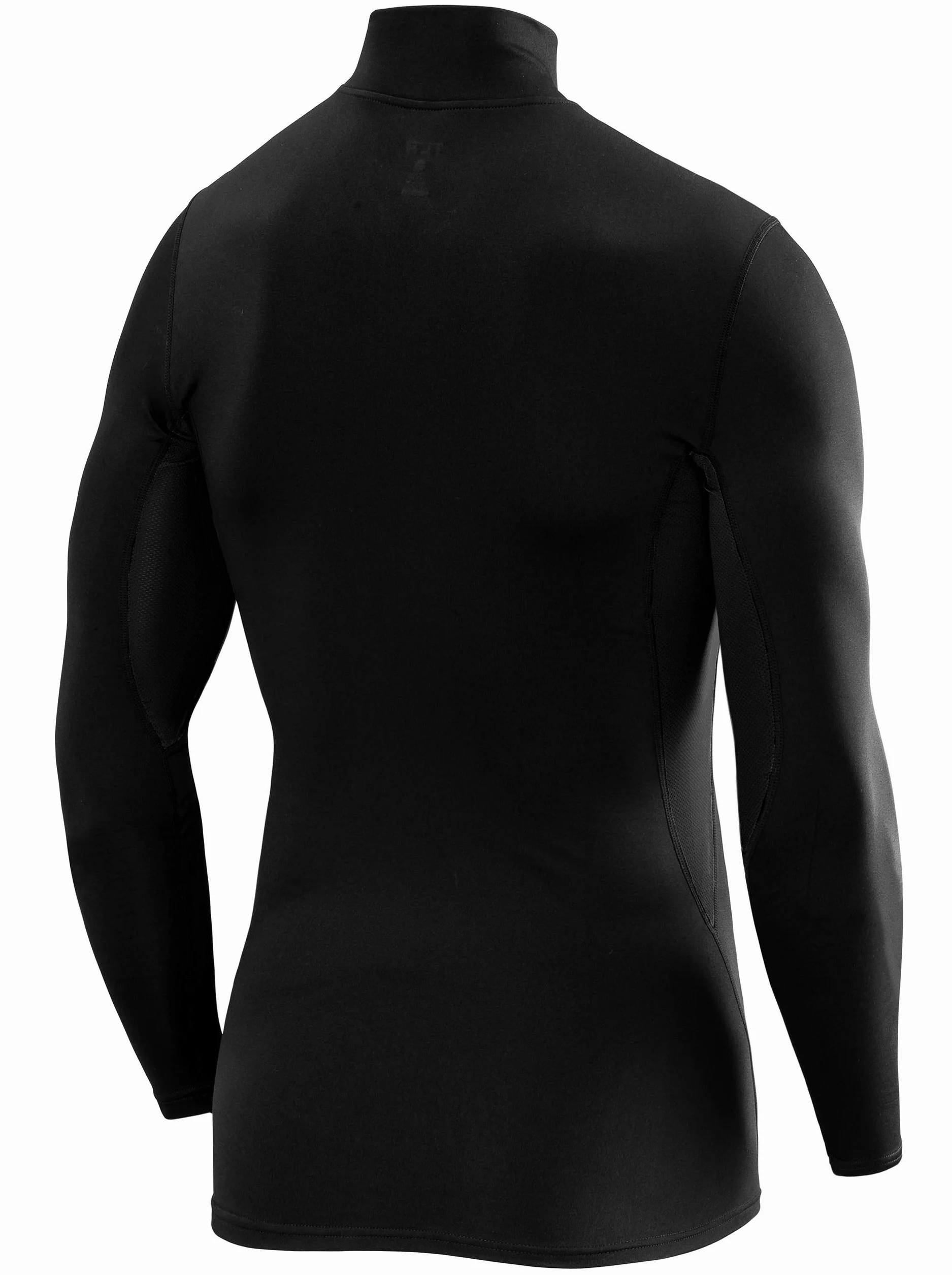 TCA Meskie SuperThermal Koszulka termoaktywna z dlugim rekawem i wysokim kolnierzem Compression Base Layer do biegania i pilki noznej