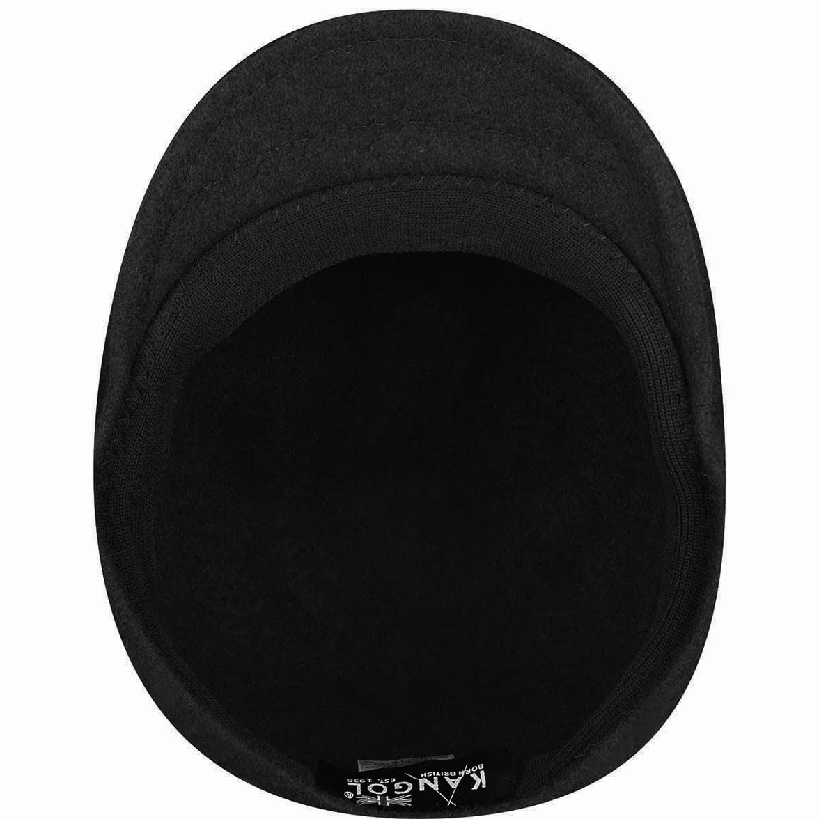 Kangol Seamless Wool Gatsby 507 Flat Cap - czapka kaszkiet z daszkiem o ksztalcie kaczego dziobu wełniana daszkiem, Zima jesień-zima