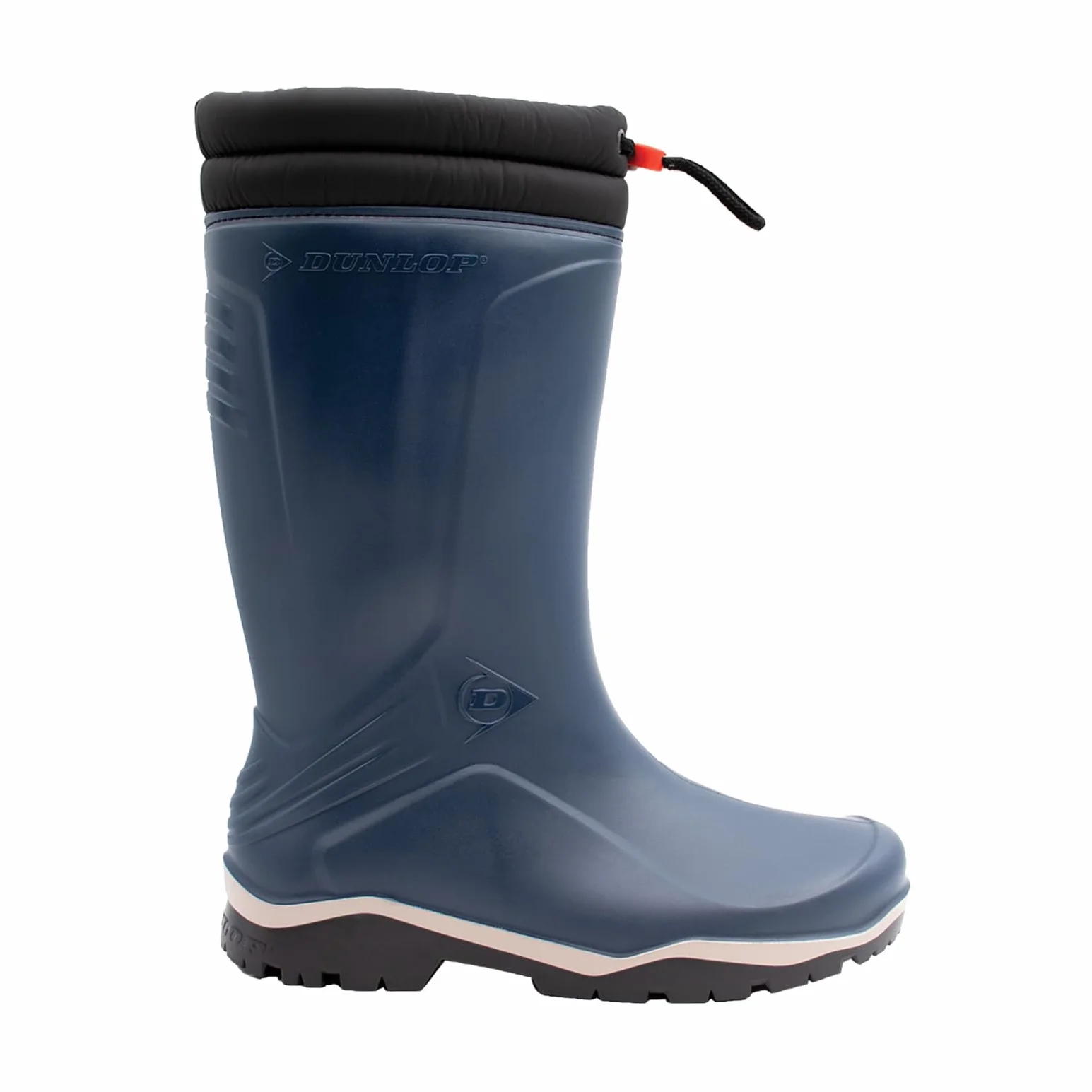 Dunlop K454061 Blizzard kalosze gumowe, niebieskie, 41 EU