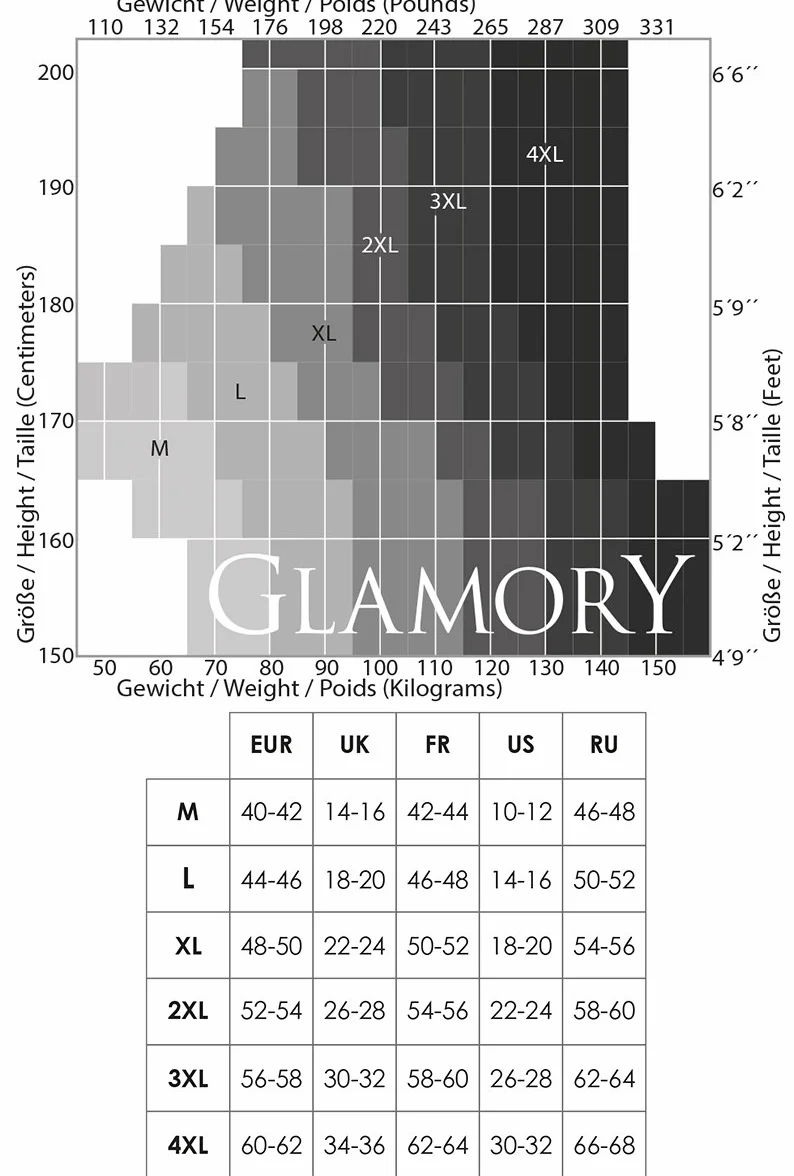 Rajstopy męskie GLAMORY Classic 20