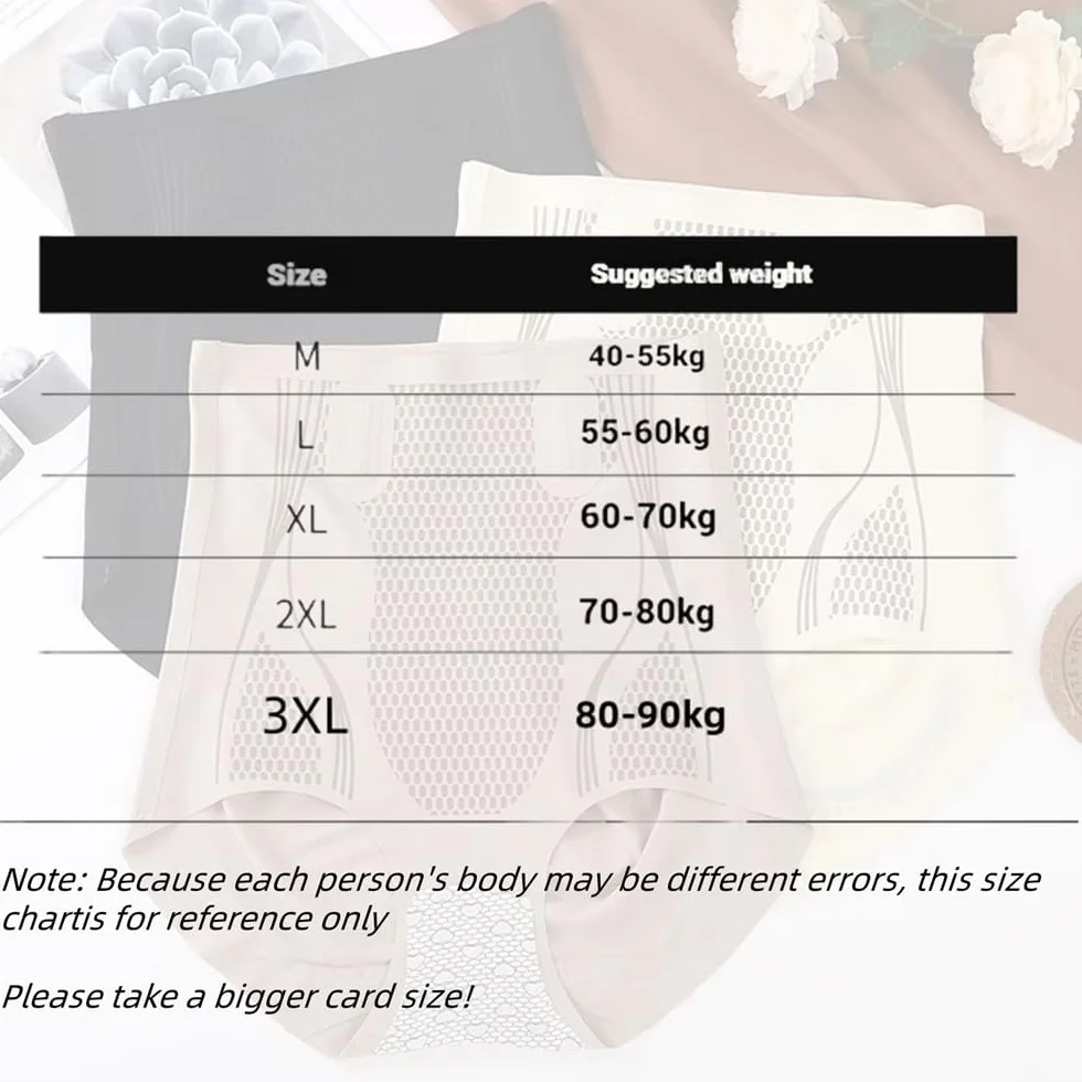 Generisch Baicloud Ice Silk Ion Fiber Repair Shaping Shorts szorty z wysokim stanem, ujędrniające brzuch i biodra, szorty dla kobiet