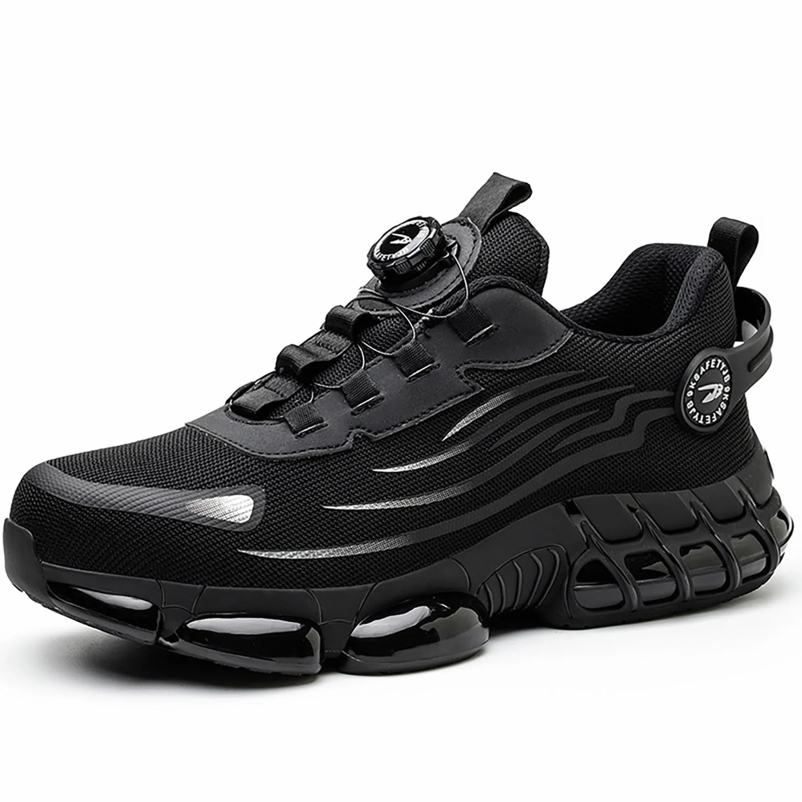 Buty sportowe ze stalowym noskiem, dla mężczyzn i kobiet, lekkie, amortyzujące, buty robocze, oddychające, antypoślizgowe, przemysłowe, ochronne, buty robocze