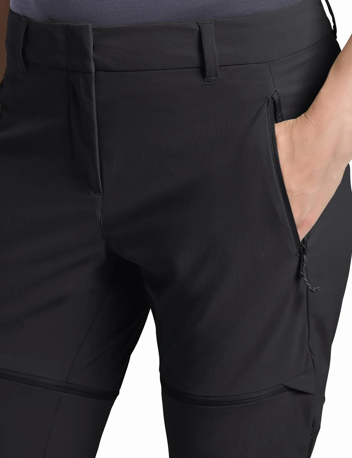 Jack Wolfskin Hikeout Zip Away Pants W - Spodnie turystyczne Kobiety