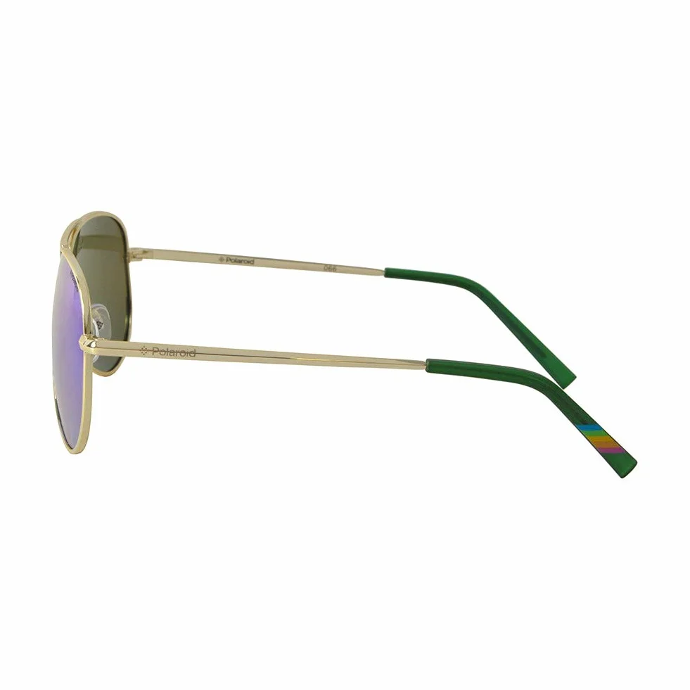 Polaroid PLD8015N Dziecięce złote okulary przeciwsłoneczne PLD8015N-E
