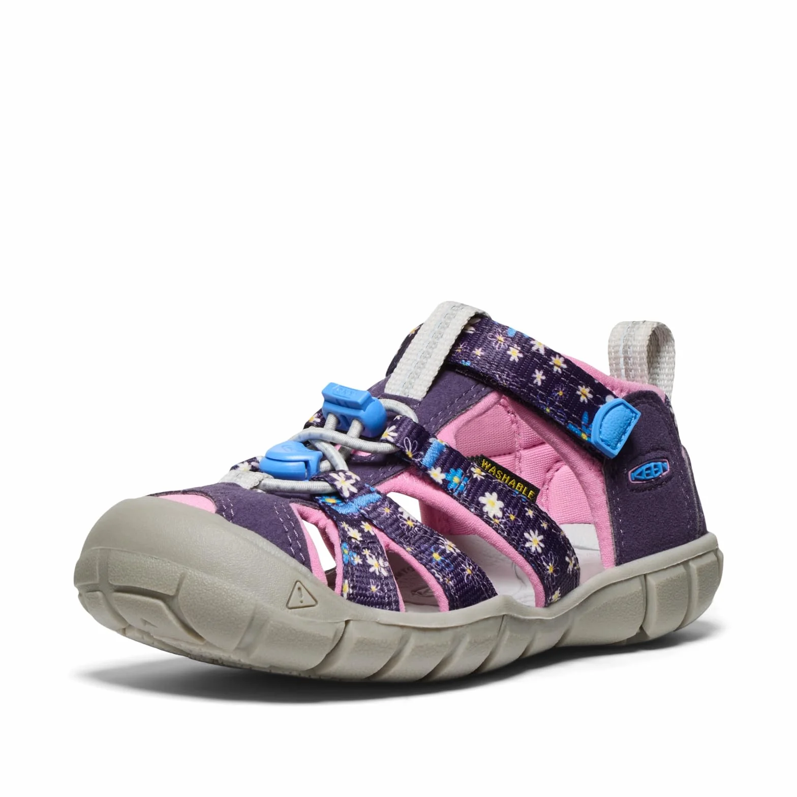 KEEN Sandały dziecięce unisex Seacamp 2 CNX, Stokrotki Marina, 29 EU