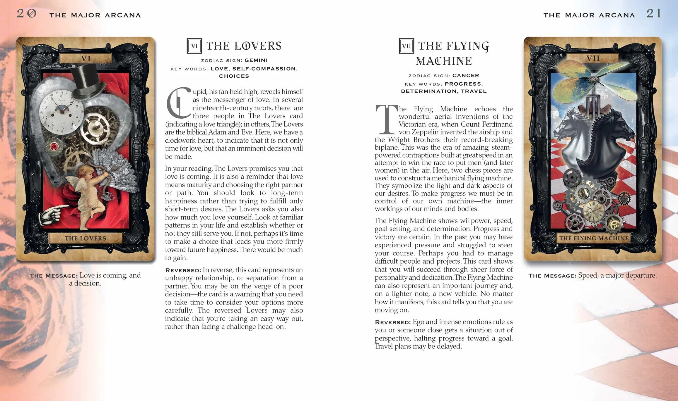 The Gothic Steampunk Tarot: Includes a full deck of 78 tarot cards and a 64-page illustrated book