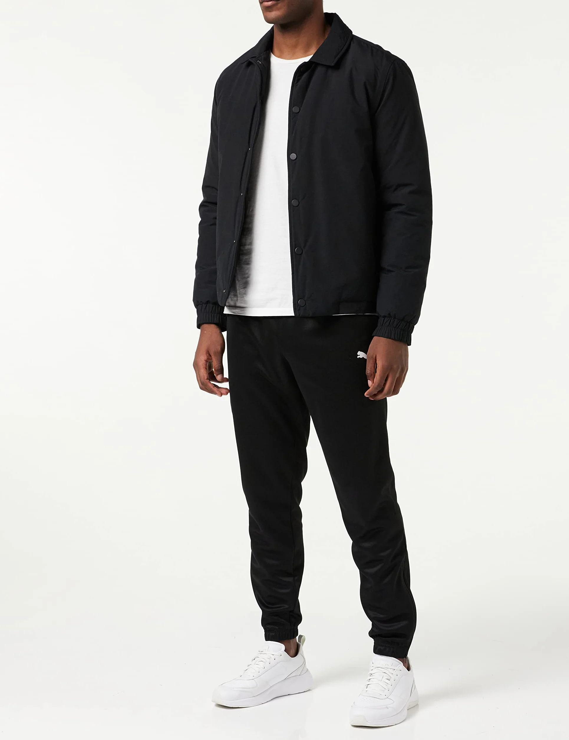 Puma Uniseks Teamrise Poly Training Pants Spodnie Treningowe, Puma Black-Puma White, 3XL