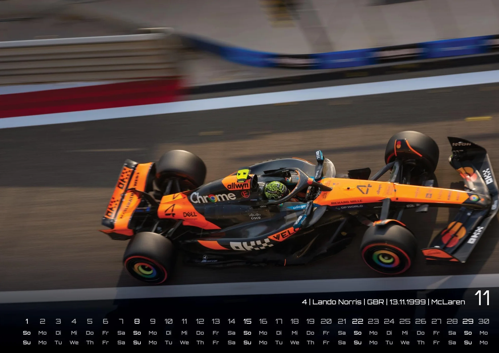 Formel 1 - Grand Prix - 2026 - F1 Kalender DIN A2: Der Wandkalender für alle Fans der Königsklasse auf vier Rädern für das Jahr 2026 im extragroßen Format DIN A2 (ca. 60 x 42 cm)!
