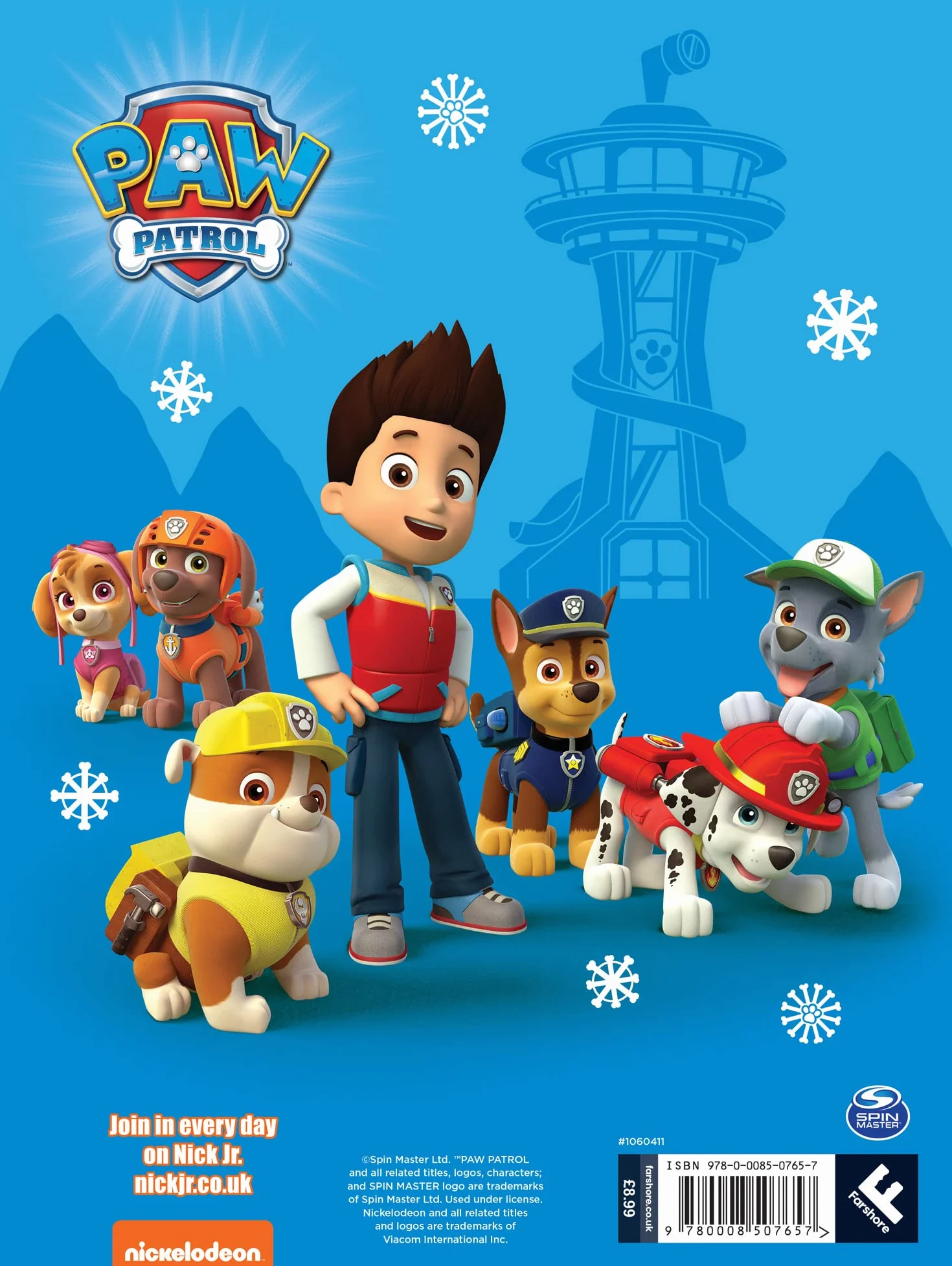Paw Patrol Annual 2023: A fun new illustrated gift book, packed with activities, colouring and stories from the hit Nickelodeon TV show for children aged 2, 3, 4, 5 years