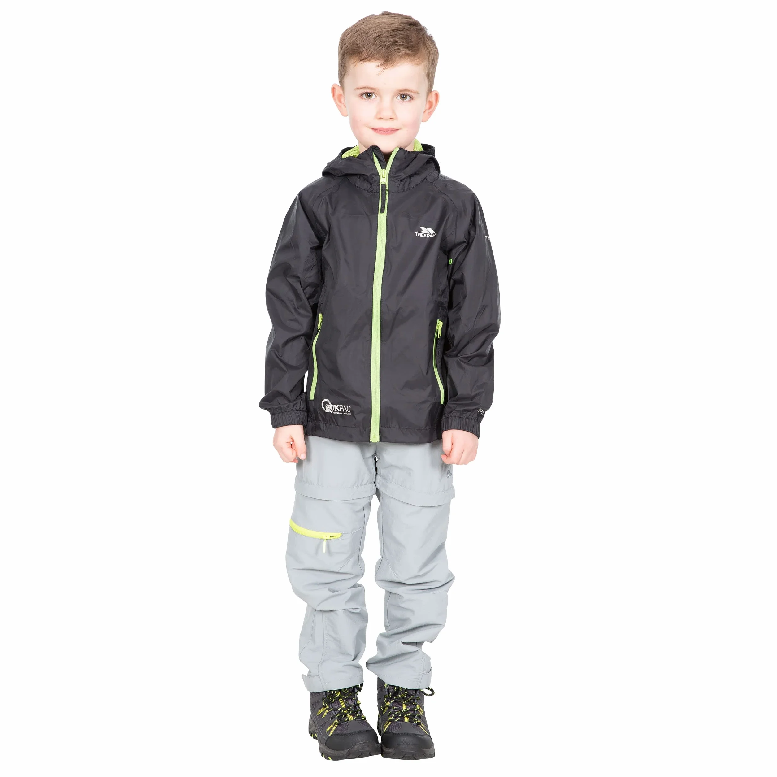 Trespass Chłopięca Qikpac Kids Chamarra, Azul Marino, Talla Única (1 szt.)