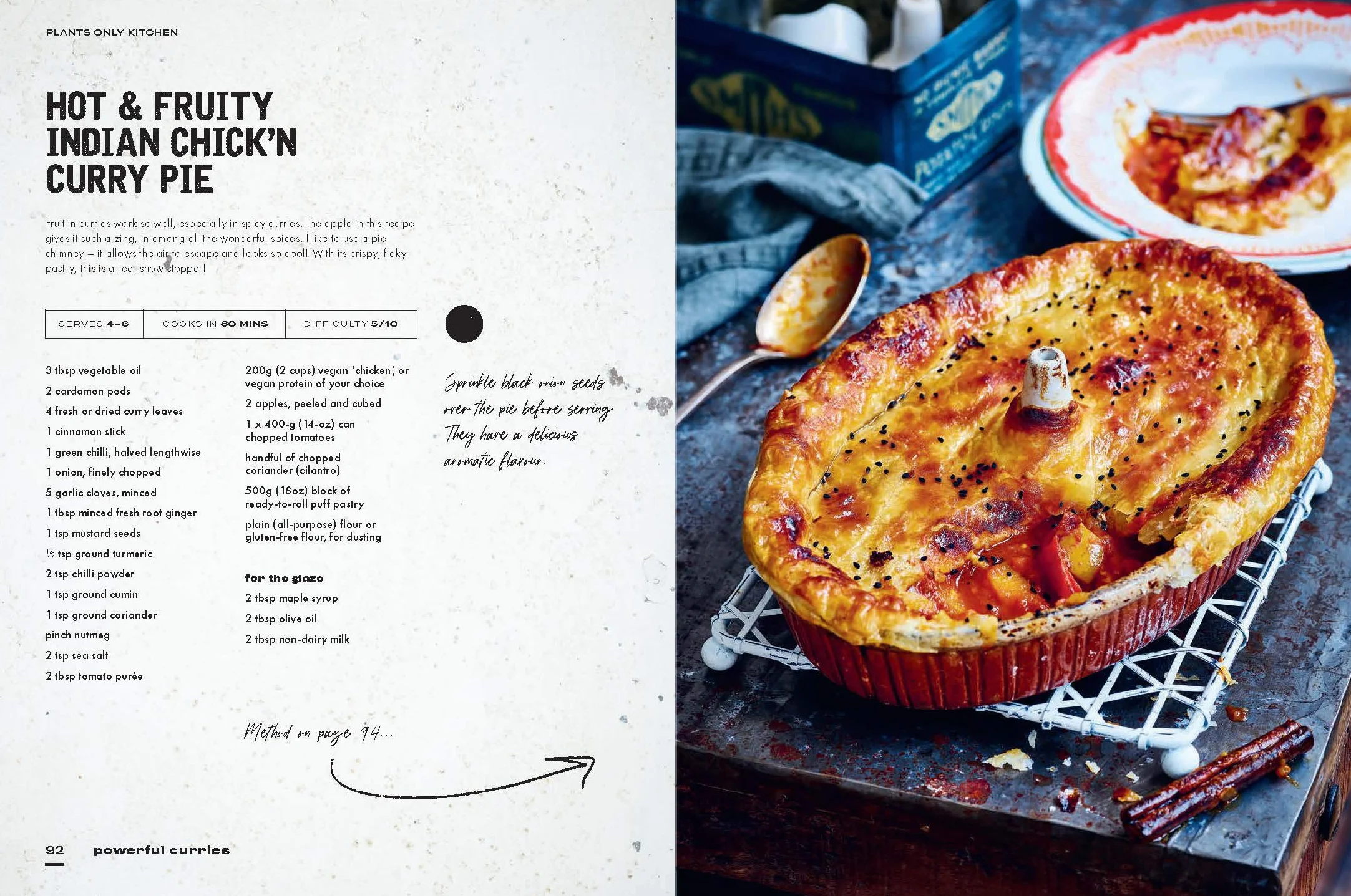 Plants-Only Kitchen: Over 70 Delicious, Super-Simple, Powerful and Protein-Packed Recipes for Busy People