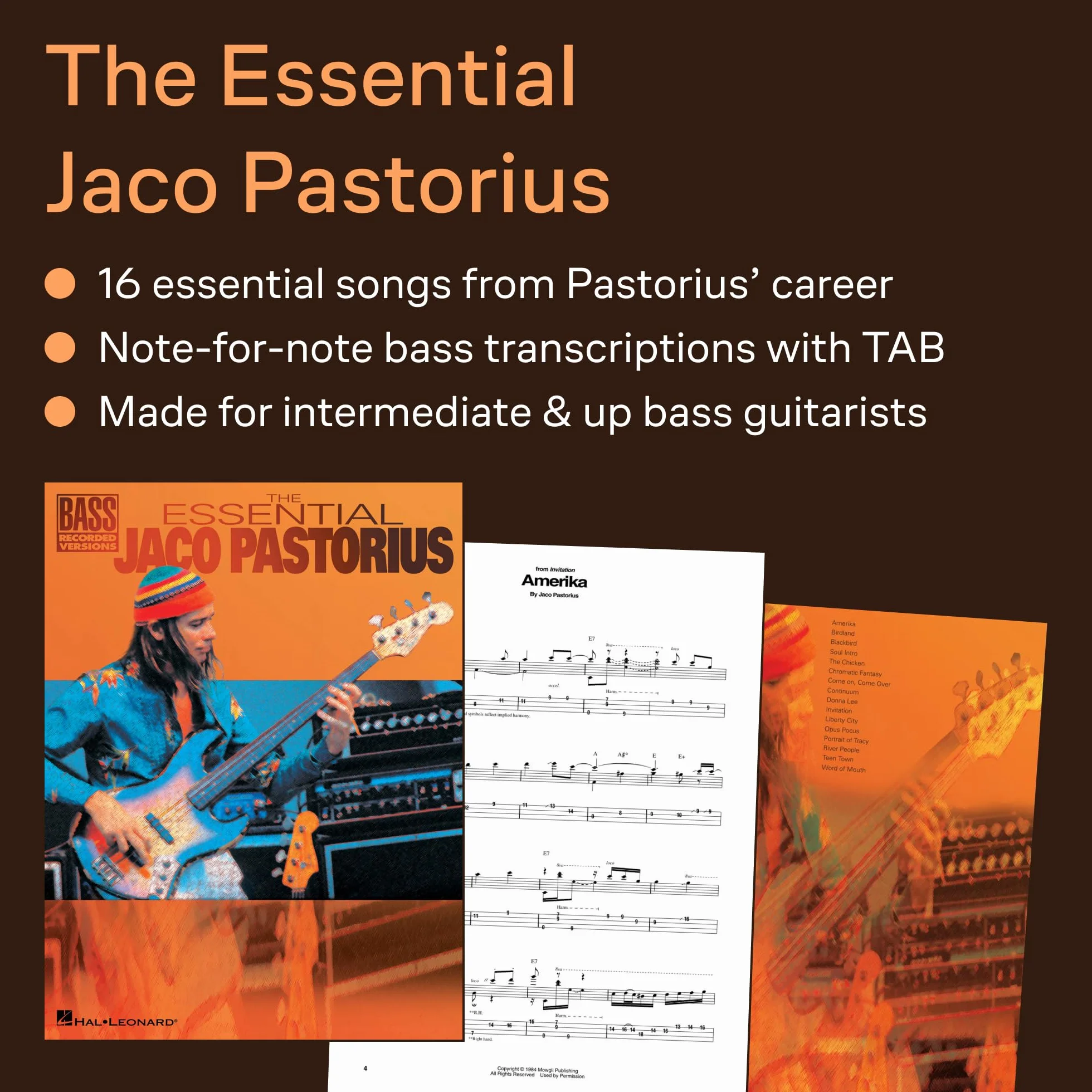 The essential jaco pastorius - bass recorded versions - 16 titres