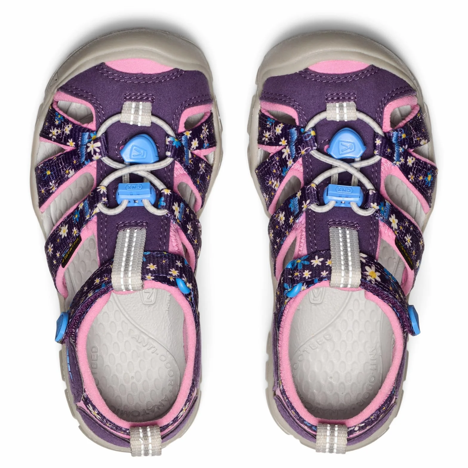 KEEN Sandały dziecięce unisex Seacamp 2 CNX, Stokrotki Marina, 29 EU