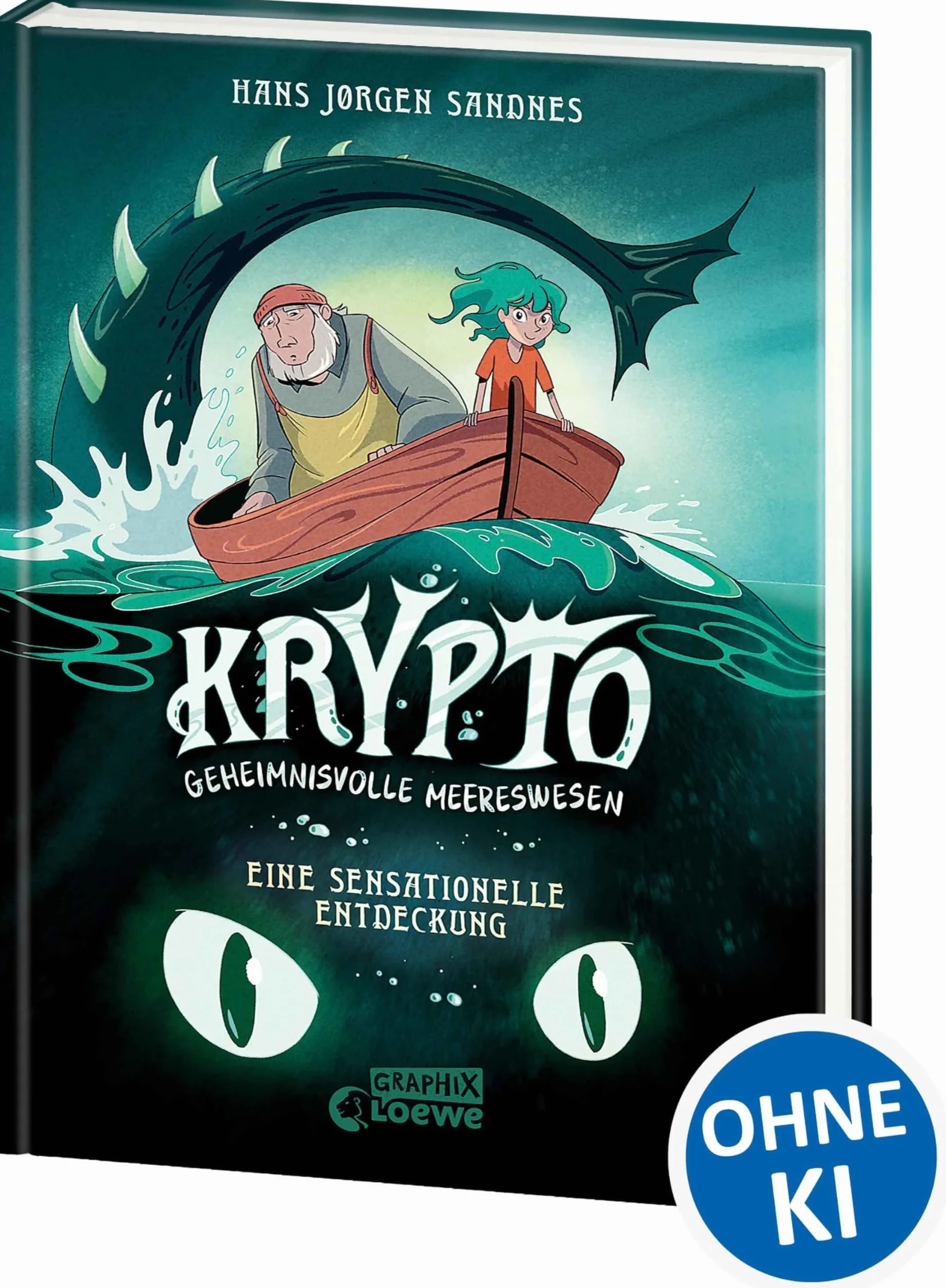 Krypto - Geheimnisvolle Meereswesen (Band 1) - Eine sensationelle Entdeckung: Entdecke spannende Unterwasserwelten! - Comic-Buch ab 9 Jahren - Ausgezeichnet mit dem Lesekompass 2024