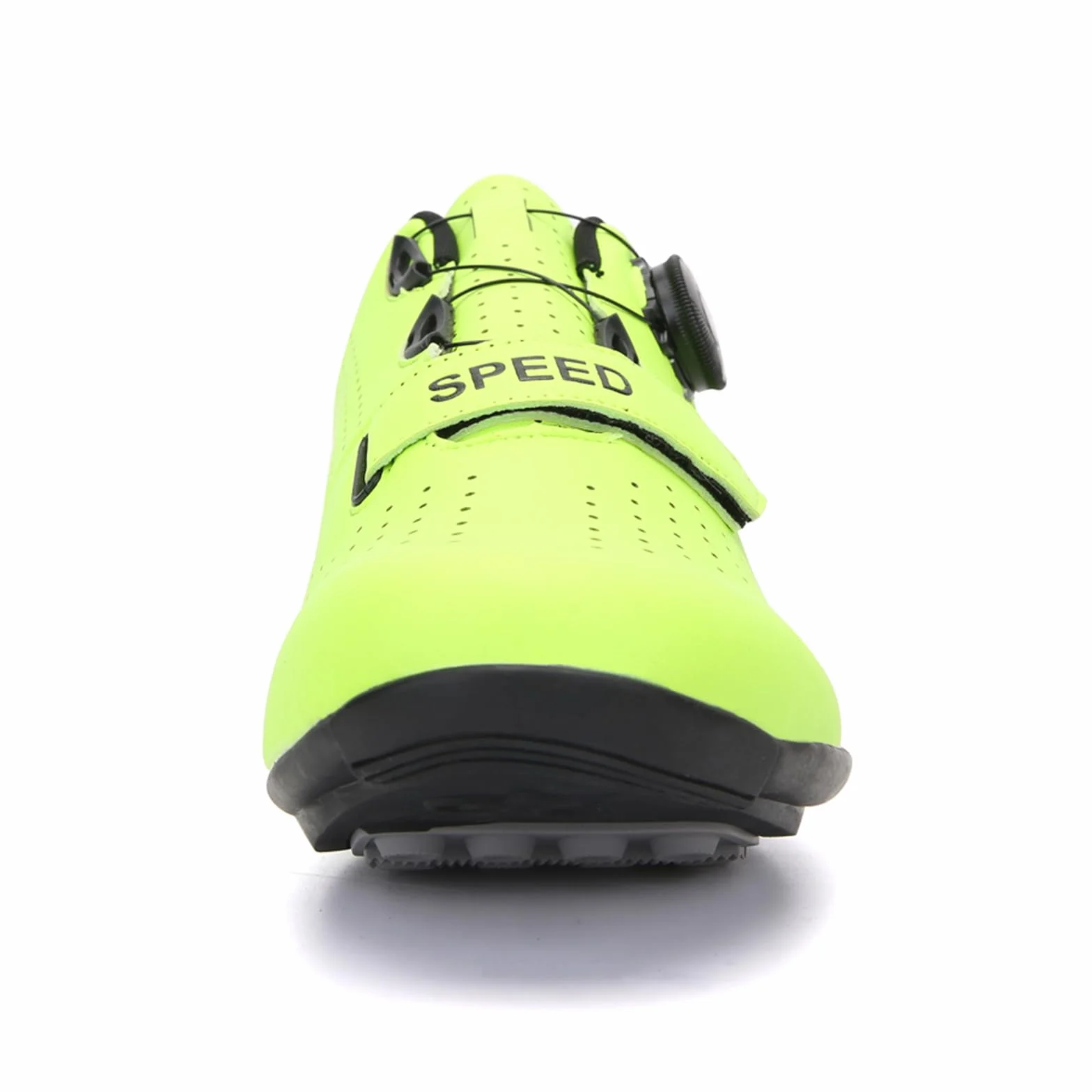 LZQpearl Trampki Rowerowe, Górskie Trampki Rowerowe I Szosowe Z Gumową Podesztywą Buty Rowerowe Bez Blokady System Sznurowania Szybkie Obrót Yellow, 45