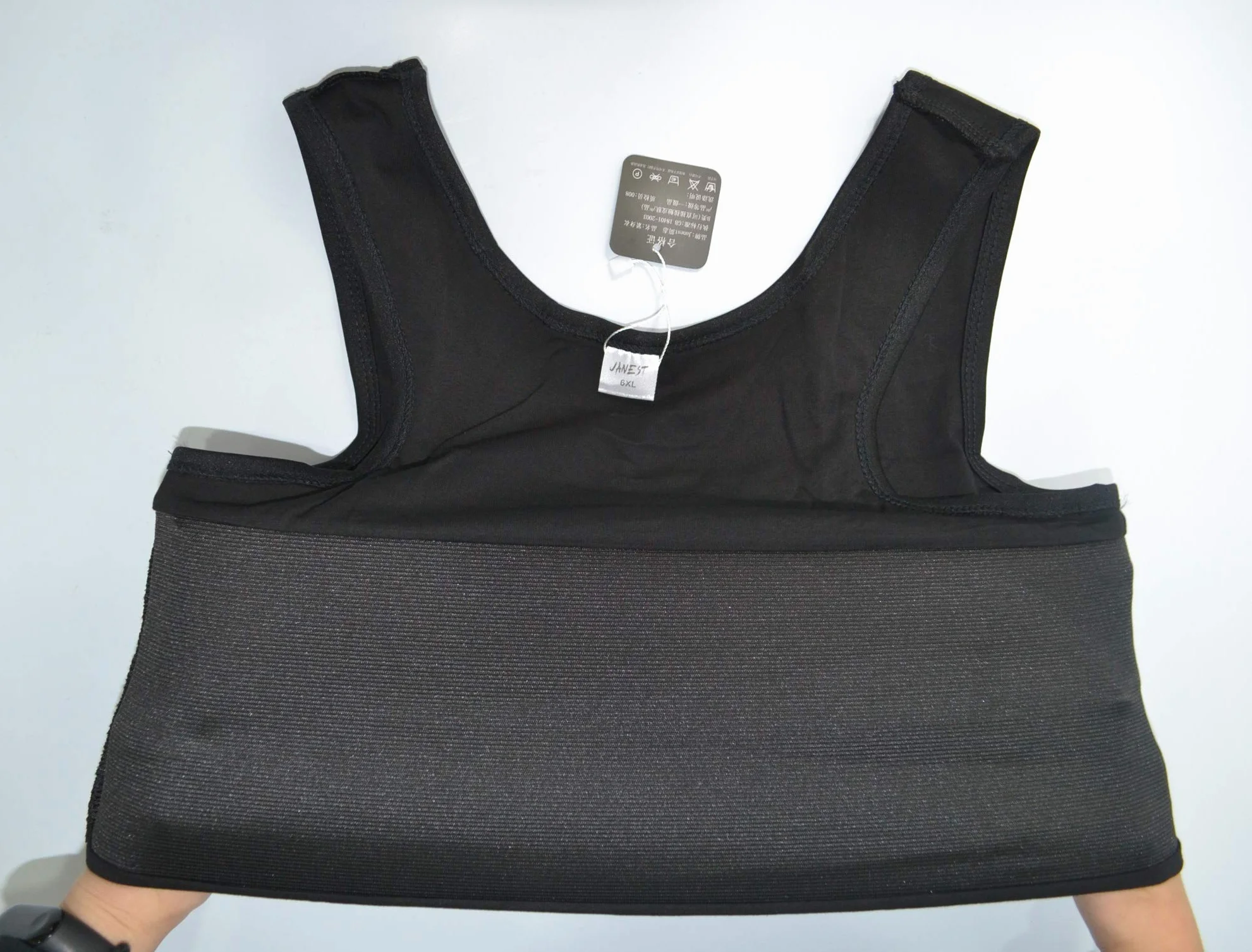 BaronHong Binder, spłaszczak, plus size, gorset, short tank top, Tomboy, dla osoby trans- / ej, wzmocniona gumowa taśma