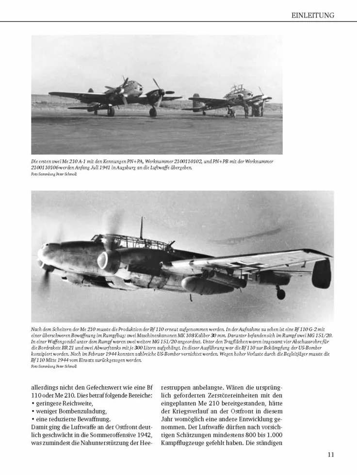 Messerschmitt Me 210: Das Rüstungsfiasko eines Kampfflugzeuges im Zweiten Weltkrieg