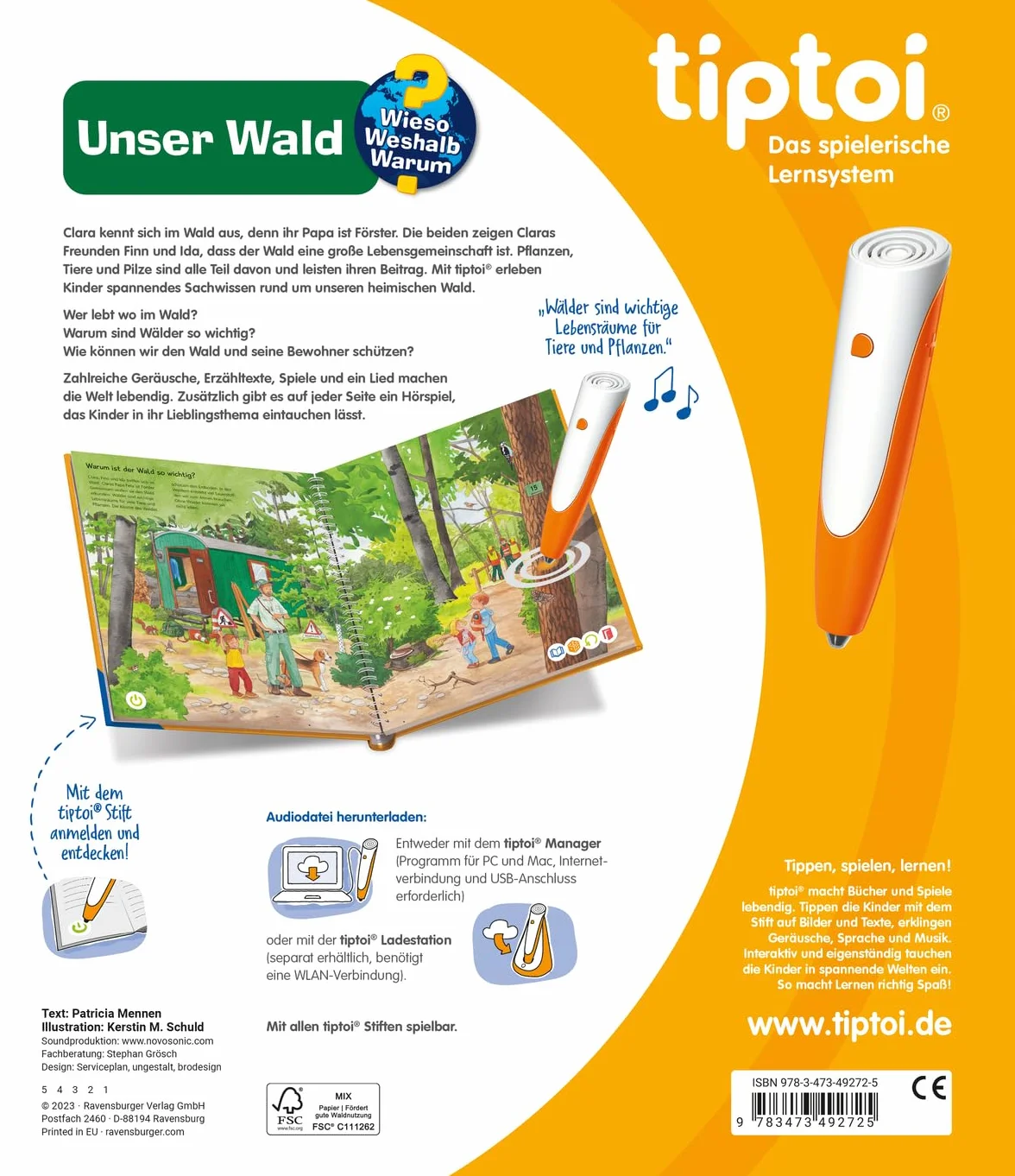 tiptoi® Wieso? Weshalb? Warum? - Unser Wald