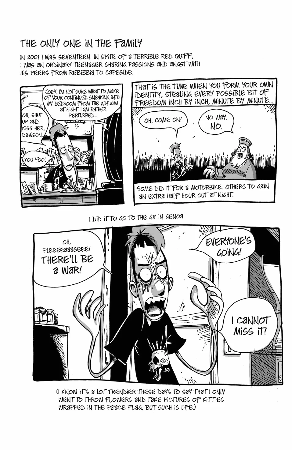 Zerocalcare's Forget My Name
