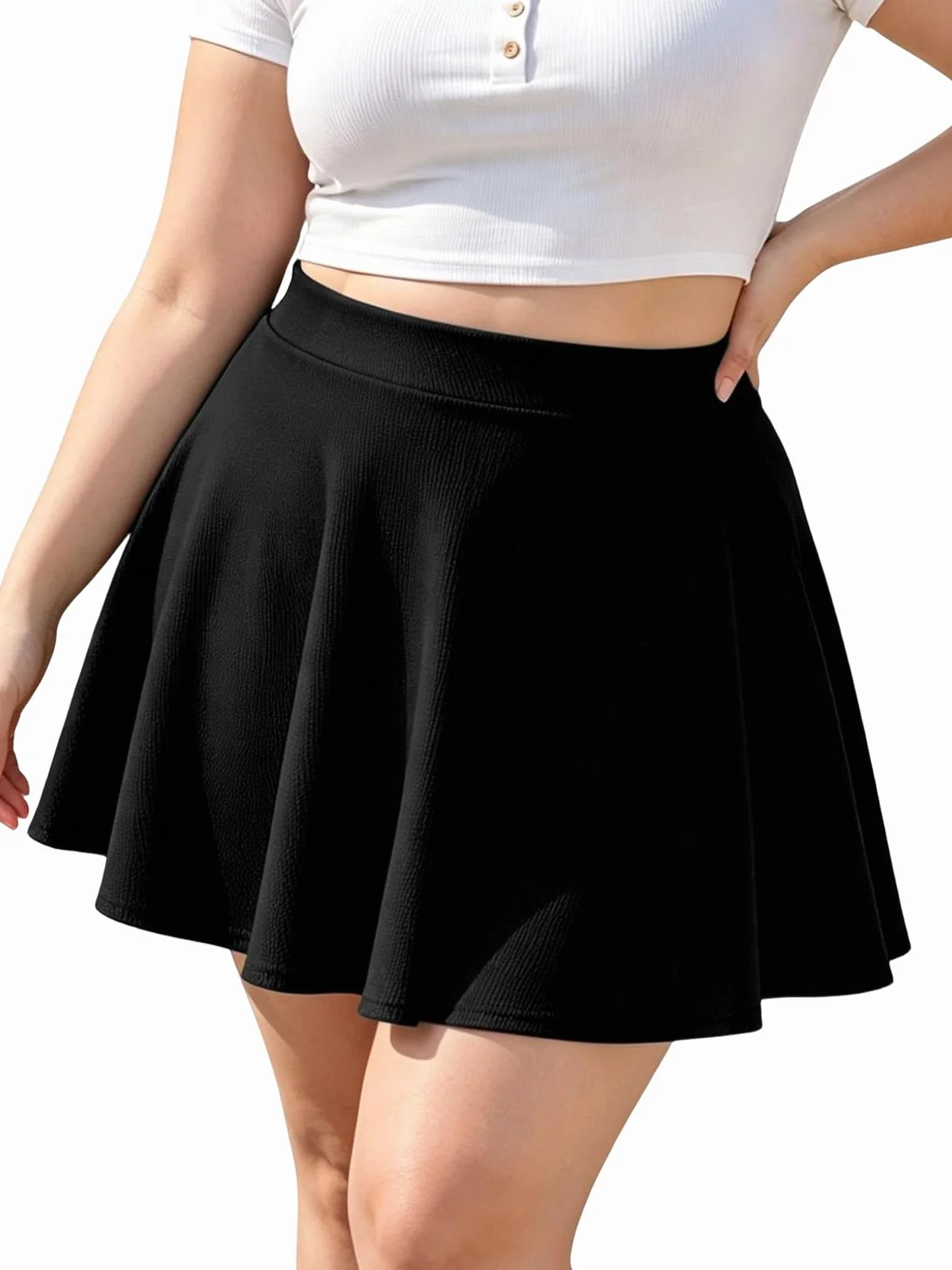 Moon Wood Spódnica Kobiety Basic Mini Skirt