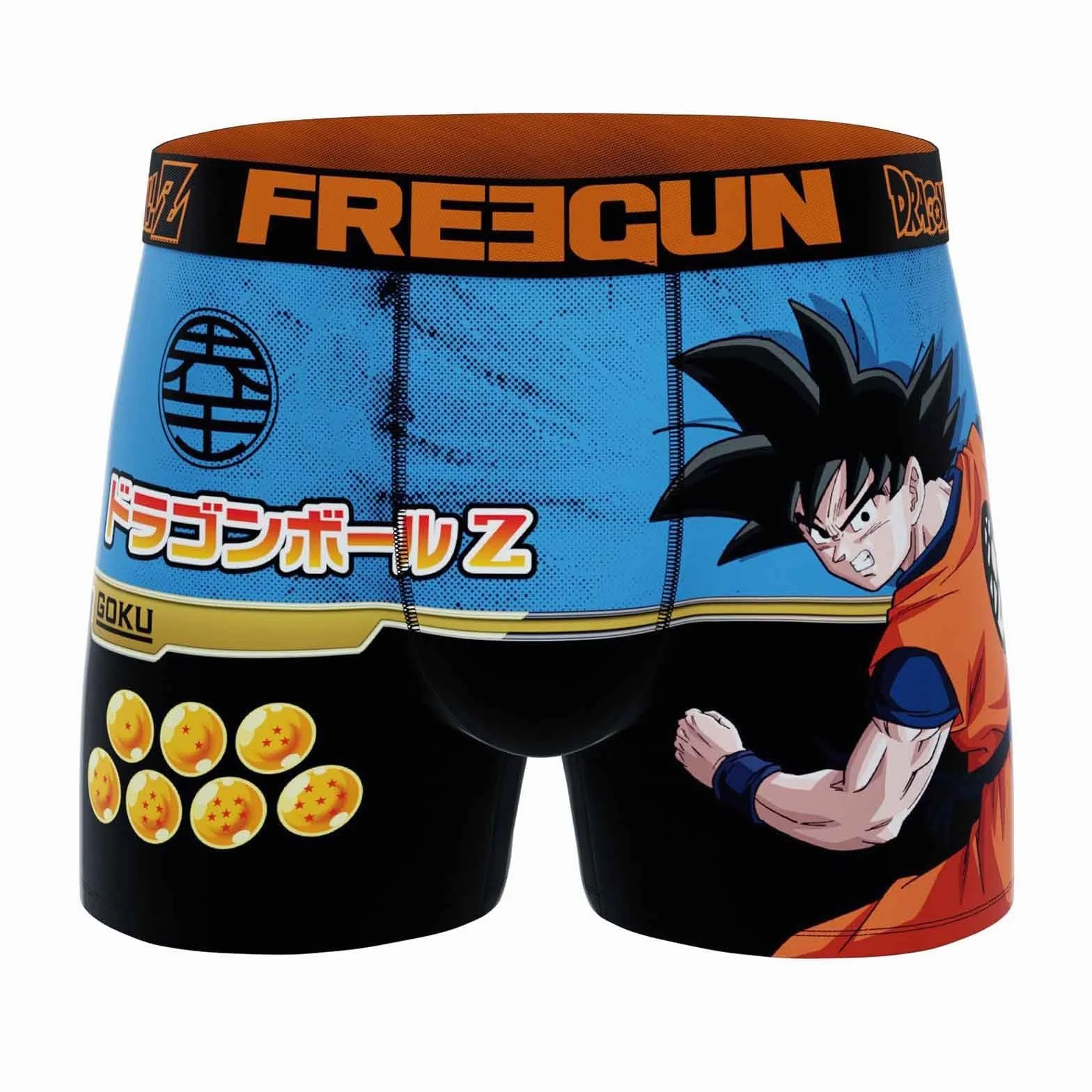 FREEGUN Bokserki męskie Dragon Ball Z San Goku