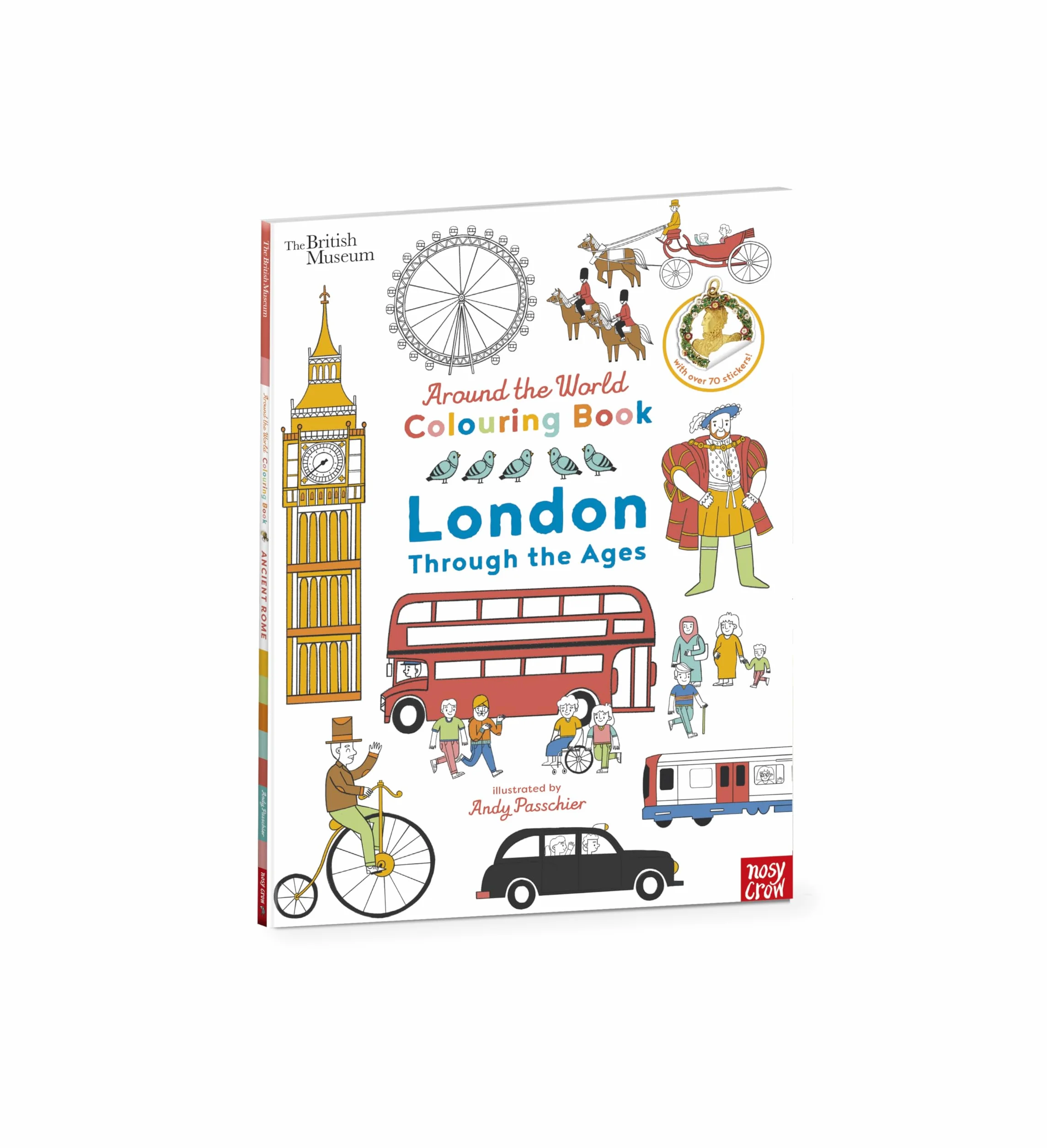 British Museum: Around the World Colouring: London Through the Ages