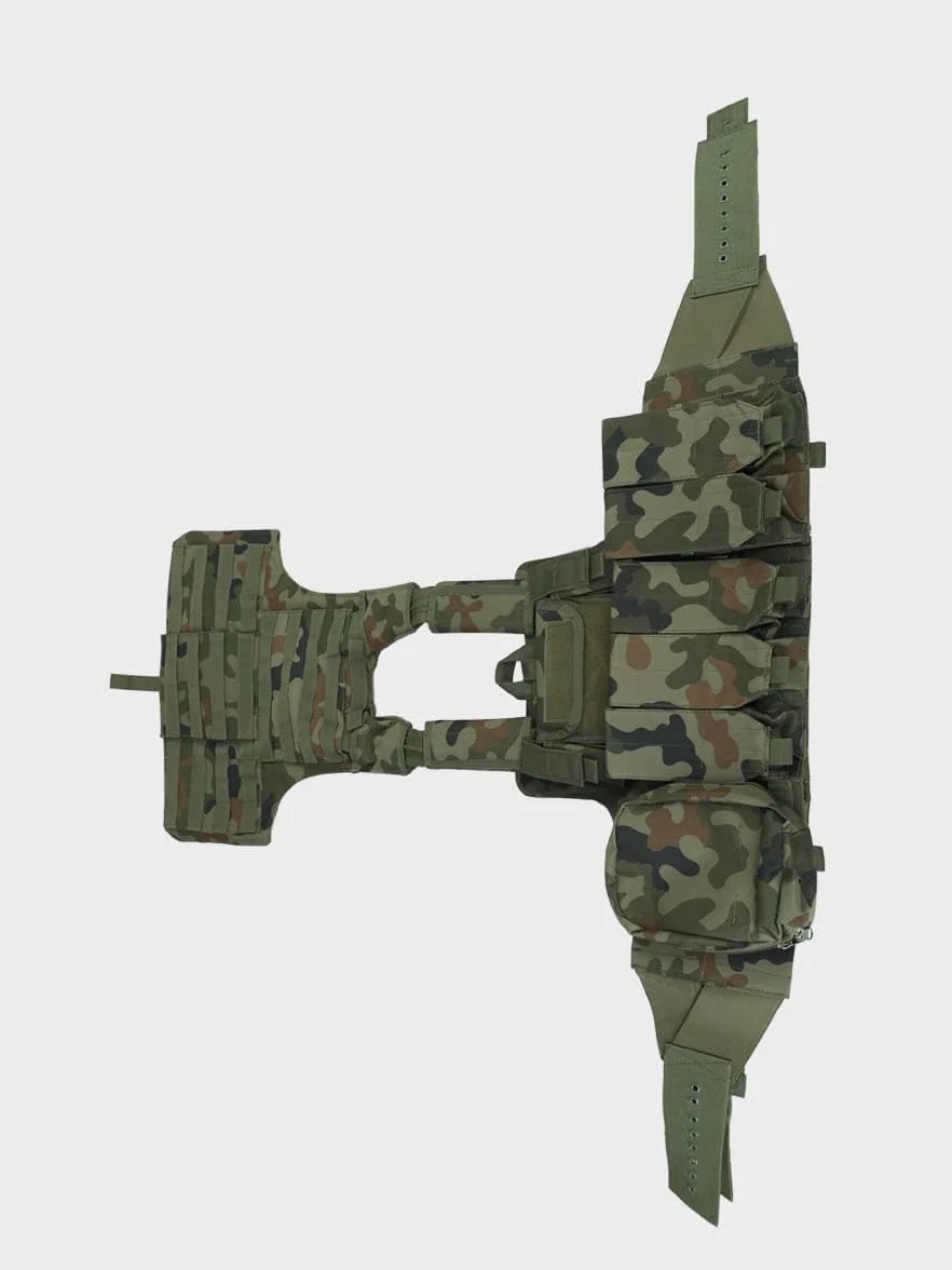 Dominator Camo kamizelka taktyczna CIRAS Maritime Molle, dla wojska i policji, męska, outdoorowa kamizelka myśliwska, kamizelka polowa CS do Airsoft i Paintball z wyposażeniem Molle
