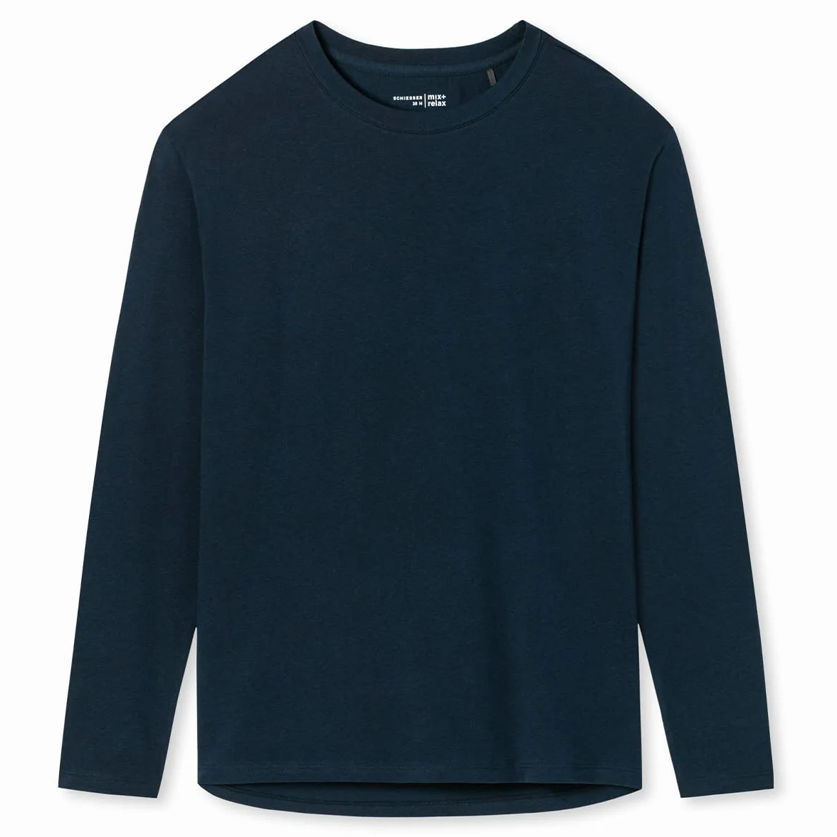 Schiesser Damen Schlafshirt langarm Baumwolle - Mix + Relax