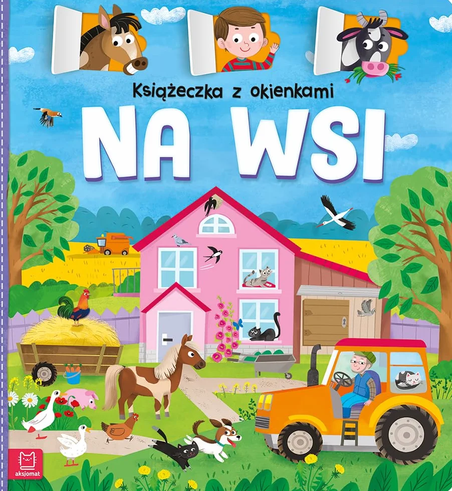 KSIĄŻECZKA Z OKIENKAMI. NA WSI