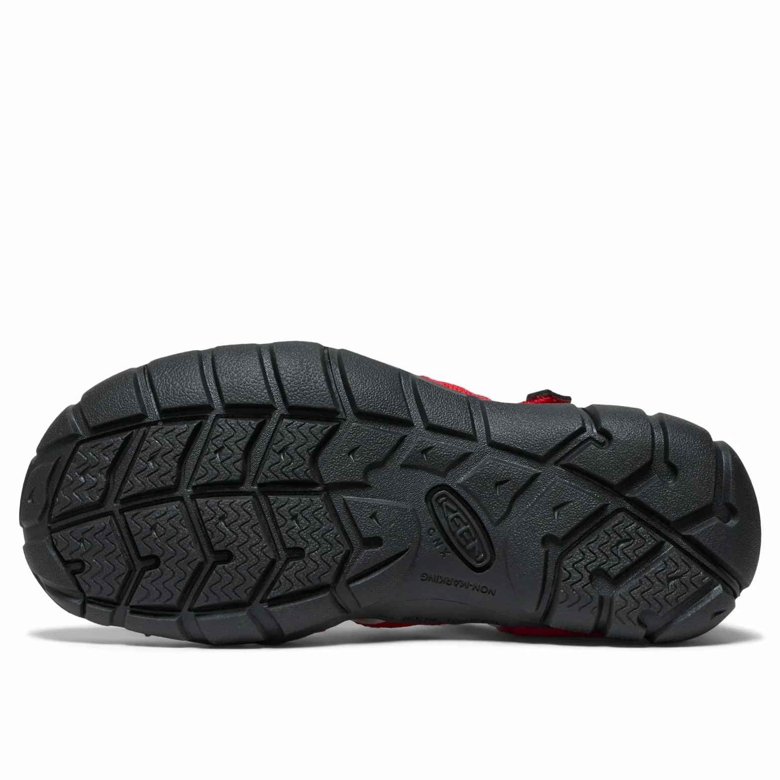 KEEN Seacamp 2 CNX sandały unisex dla dzieci i młodzieży, Czerwony Ribbon Red Alloy, 34 EU