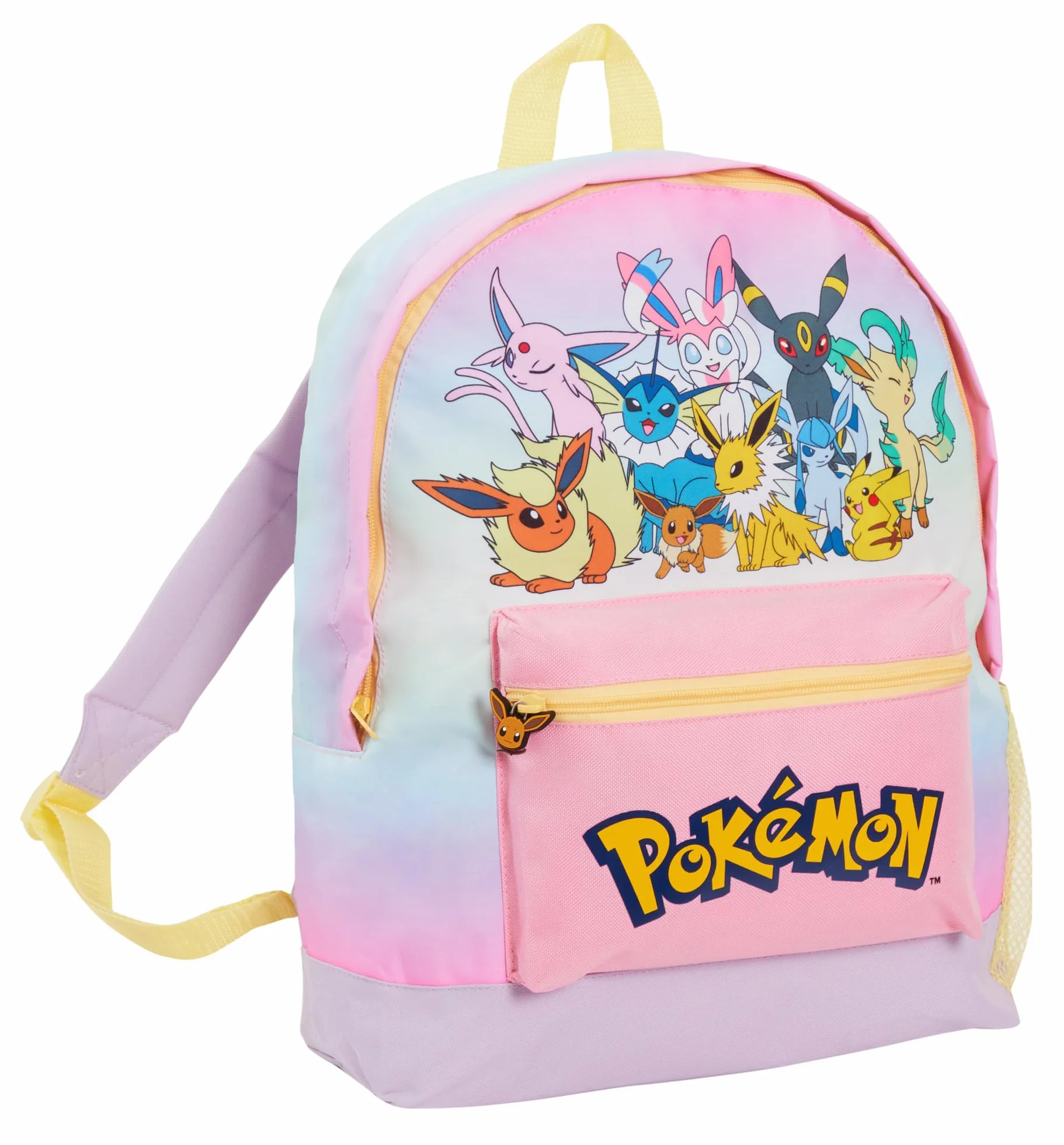 Dziewczęcy plecak Pokemon Eevee torba oficjalna Eeveelutions Pokemon Go School Travel torba na lunch plecak