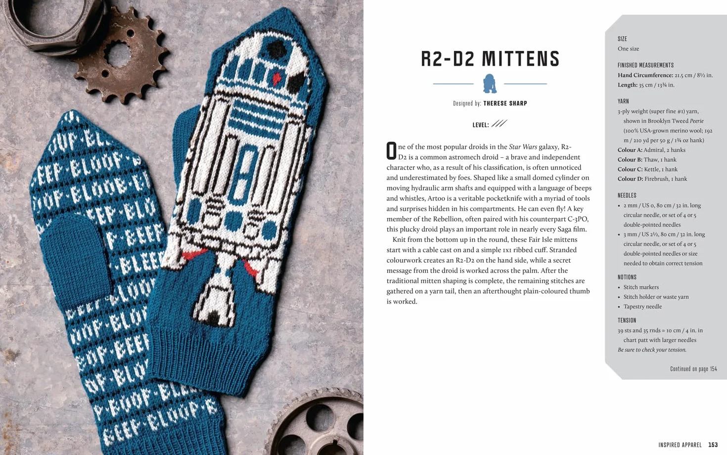 Star Wars: Knitting the Galaxy: The official knitting guide with over 25 patterns for costume, toy and apparel DIY, for fans of the popular franchise