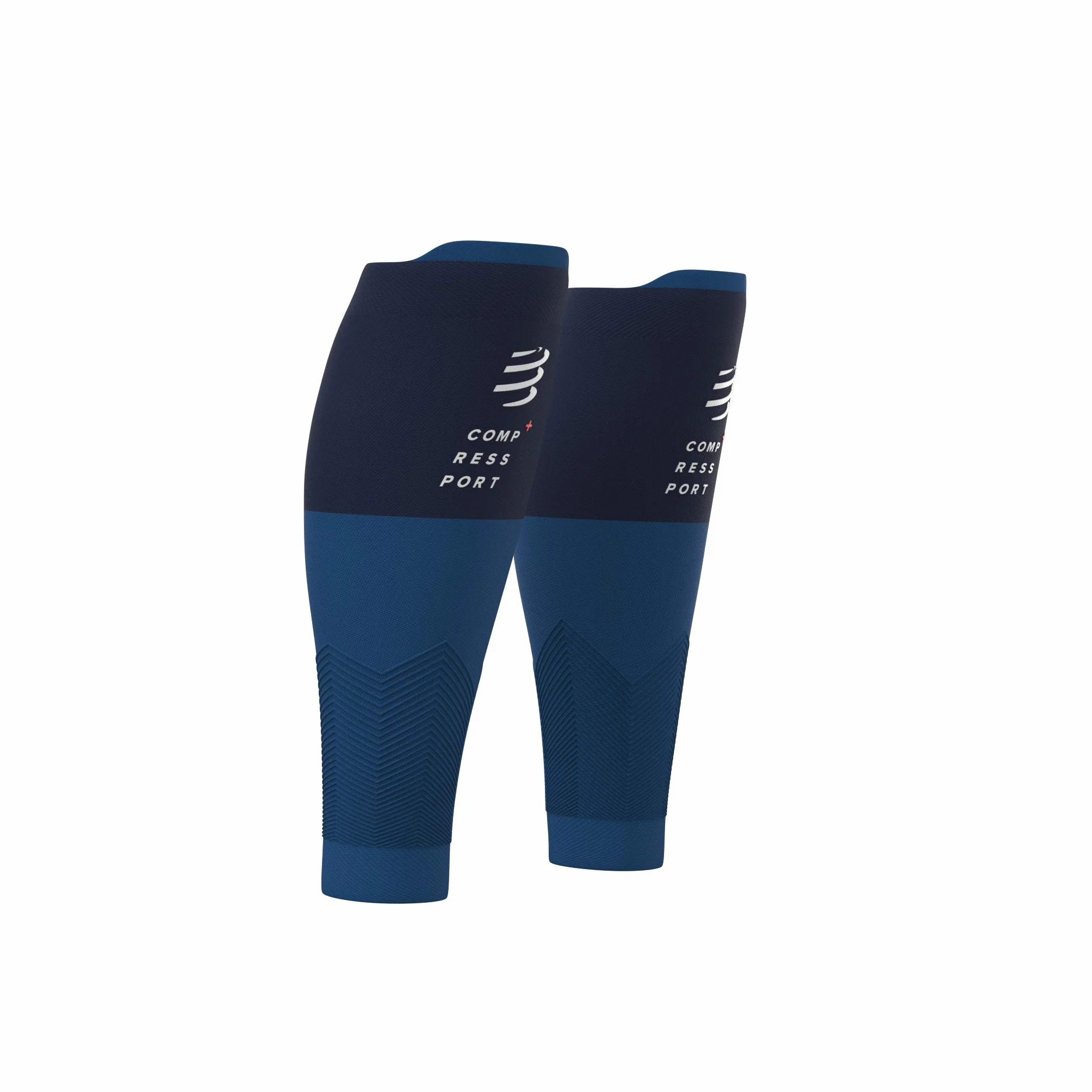 Compressport - bandaż kompresyjny na łydki – R2V2 – ochrona mięśni, wydajność i rekreacja do uprawiania sportu – ultralekki i antystatyczny – bieganie, jazda na rowerze, do jazdy na rowerze i